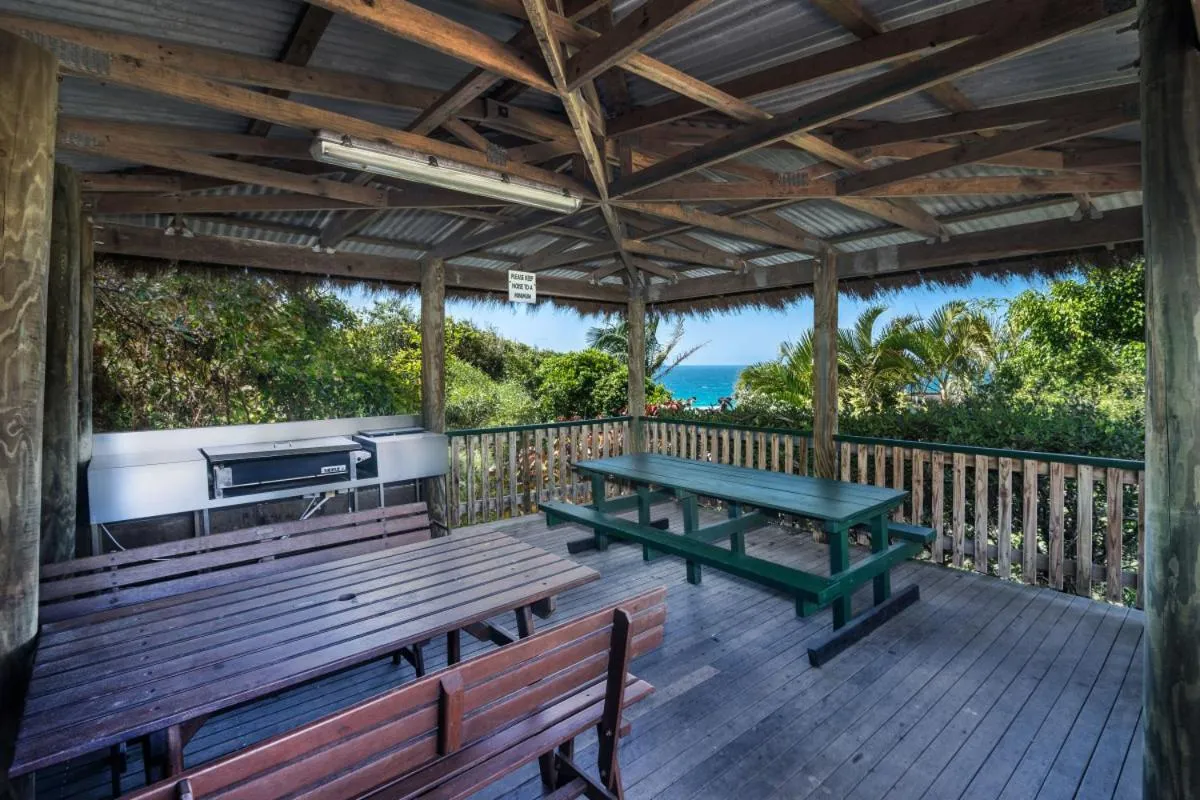 BBQ facilities in Sunseeker Holiday Apartments