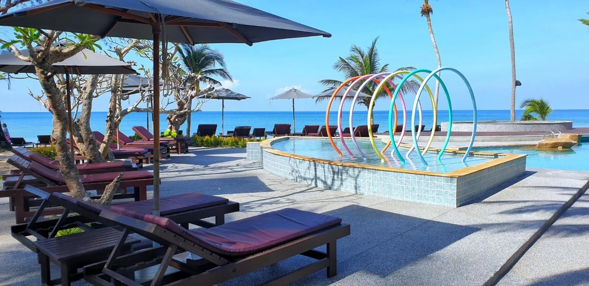 Swimming pool in Klong Prao Resort