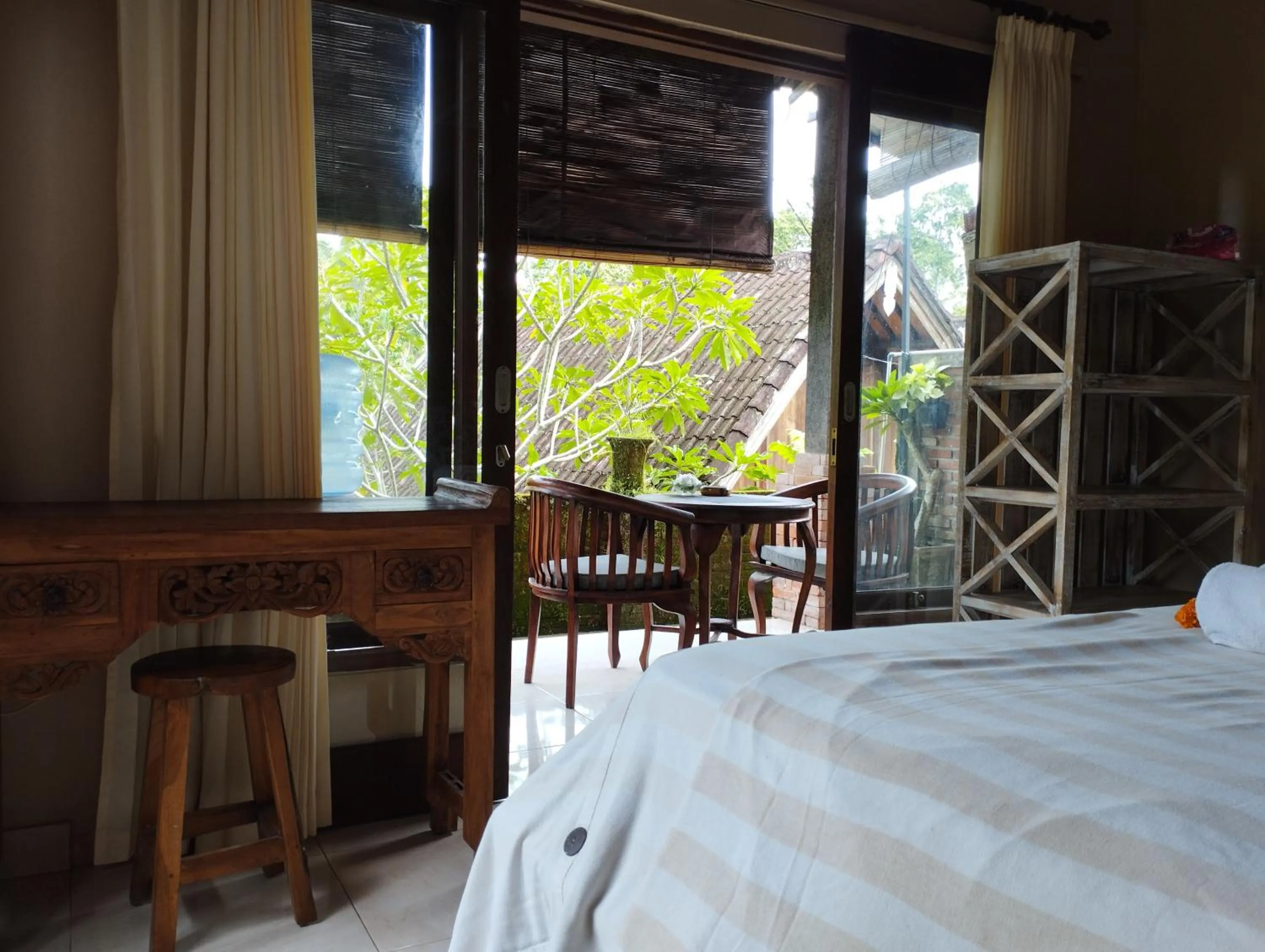 Bed in Umah Ubud Guest House