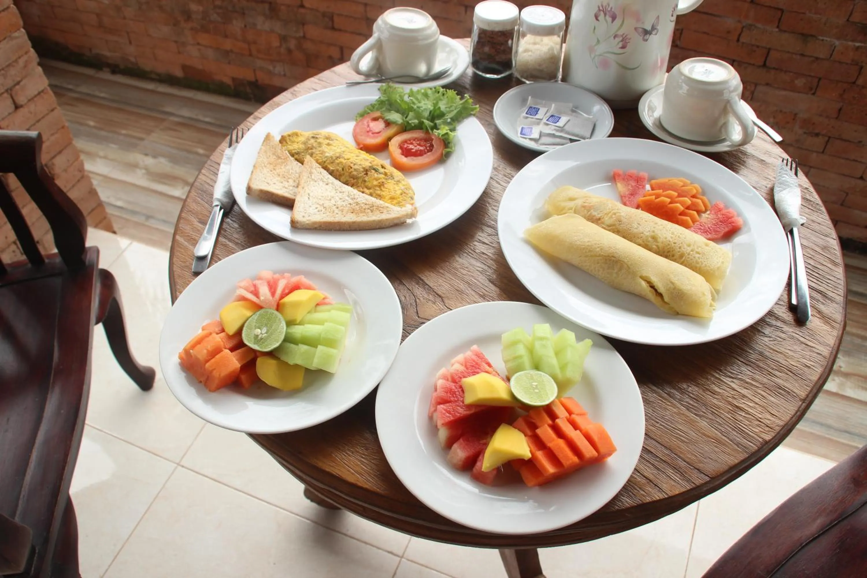 Breakfast in Umah Ubud Guest House