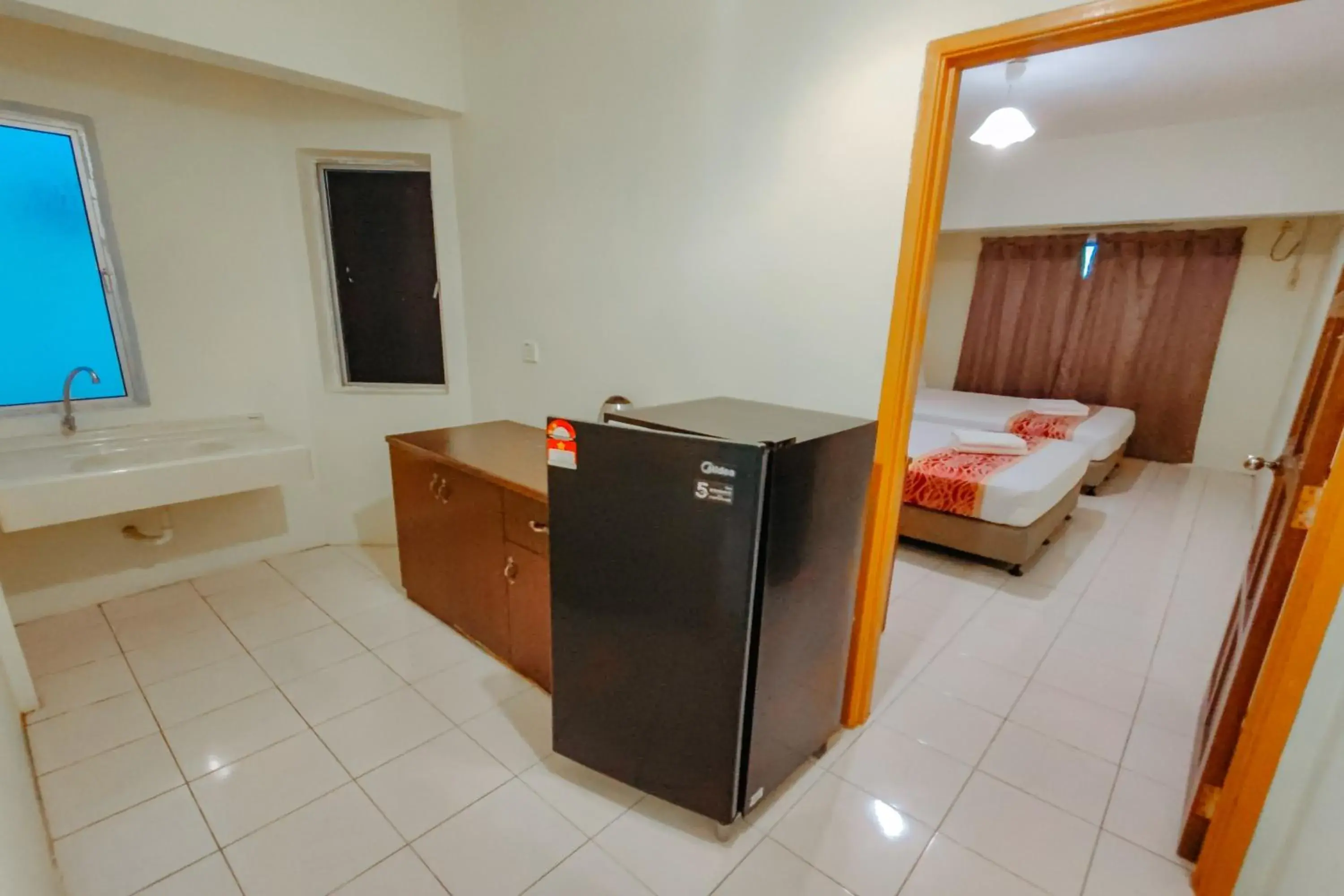 Bedroom, Bed in Virgo Batik Resort Teluk Batik Lumut Bedroom, Bed in Virgo Batik Resort Teluk Batik Lumut