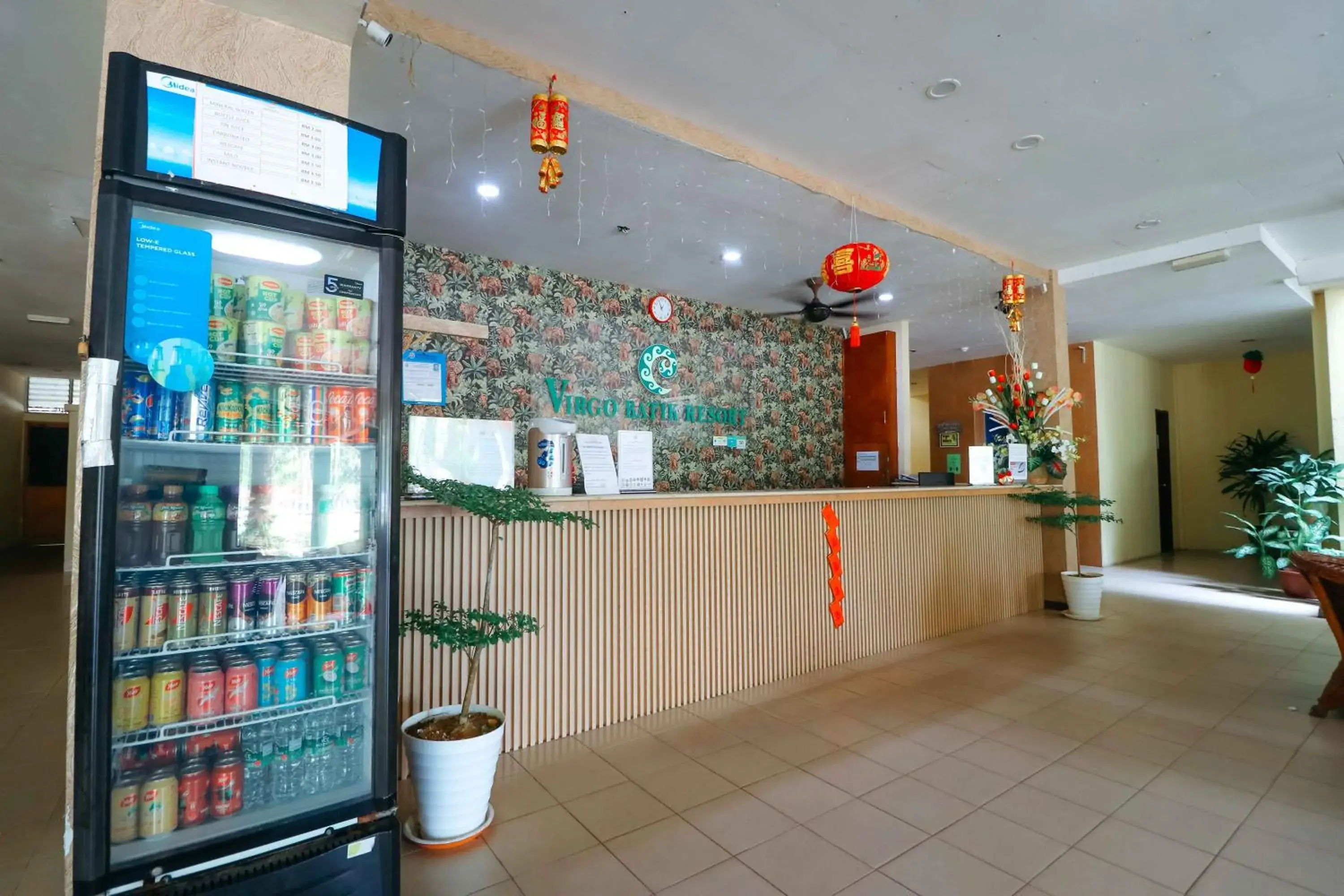 Lobby or reception in Virgo Batik Resort Teluk Batik Lumut Lobby or reception in Virgo Batik Resort Teluk Batik Lumut