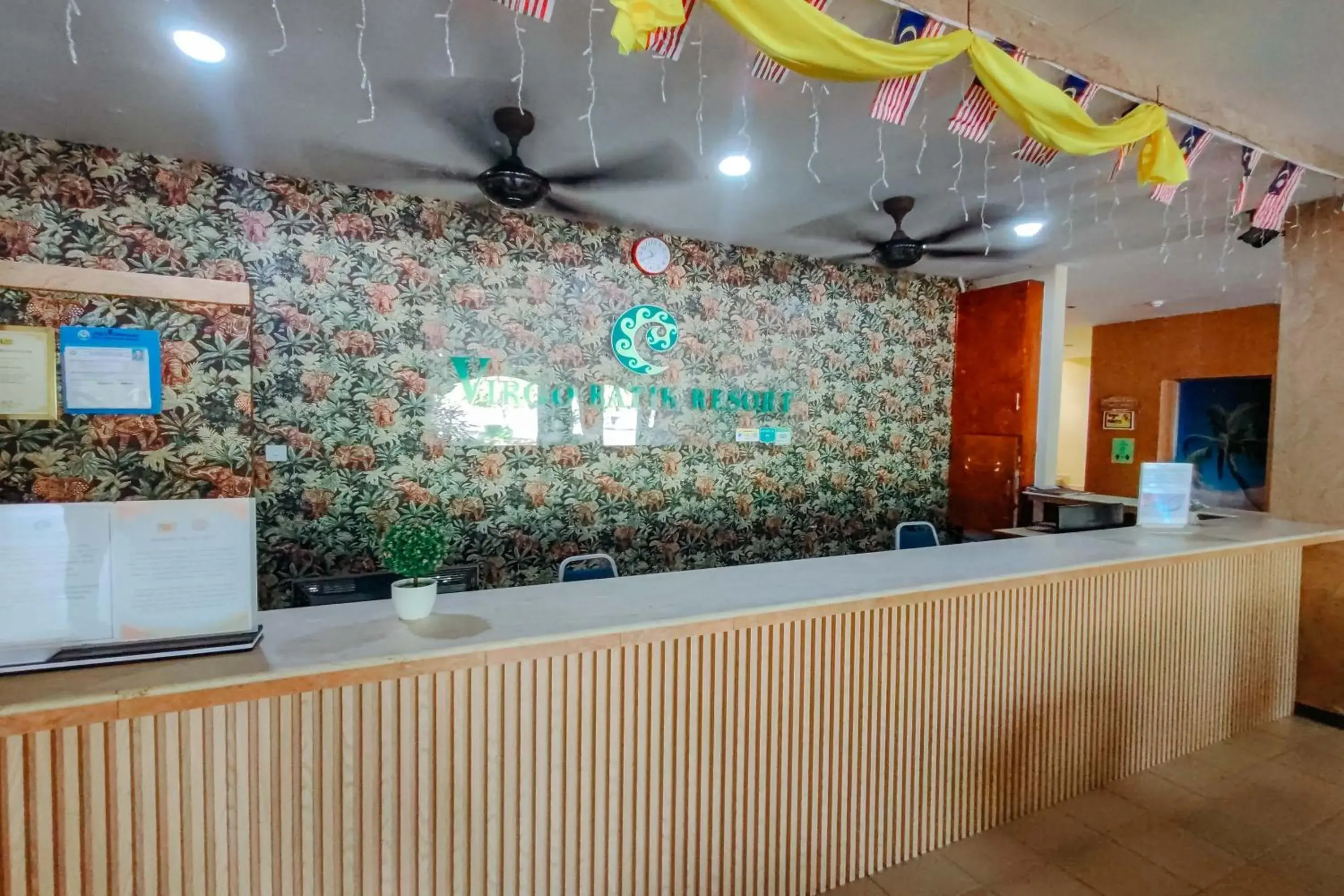 Lobby or reception in Virgo Batik Resort Teluk Batik Lumut Lobby or reception in Virgo Batik Resort Teluk Batik Lumut