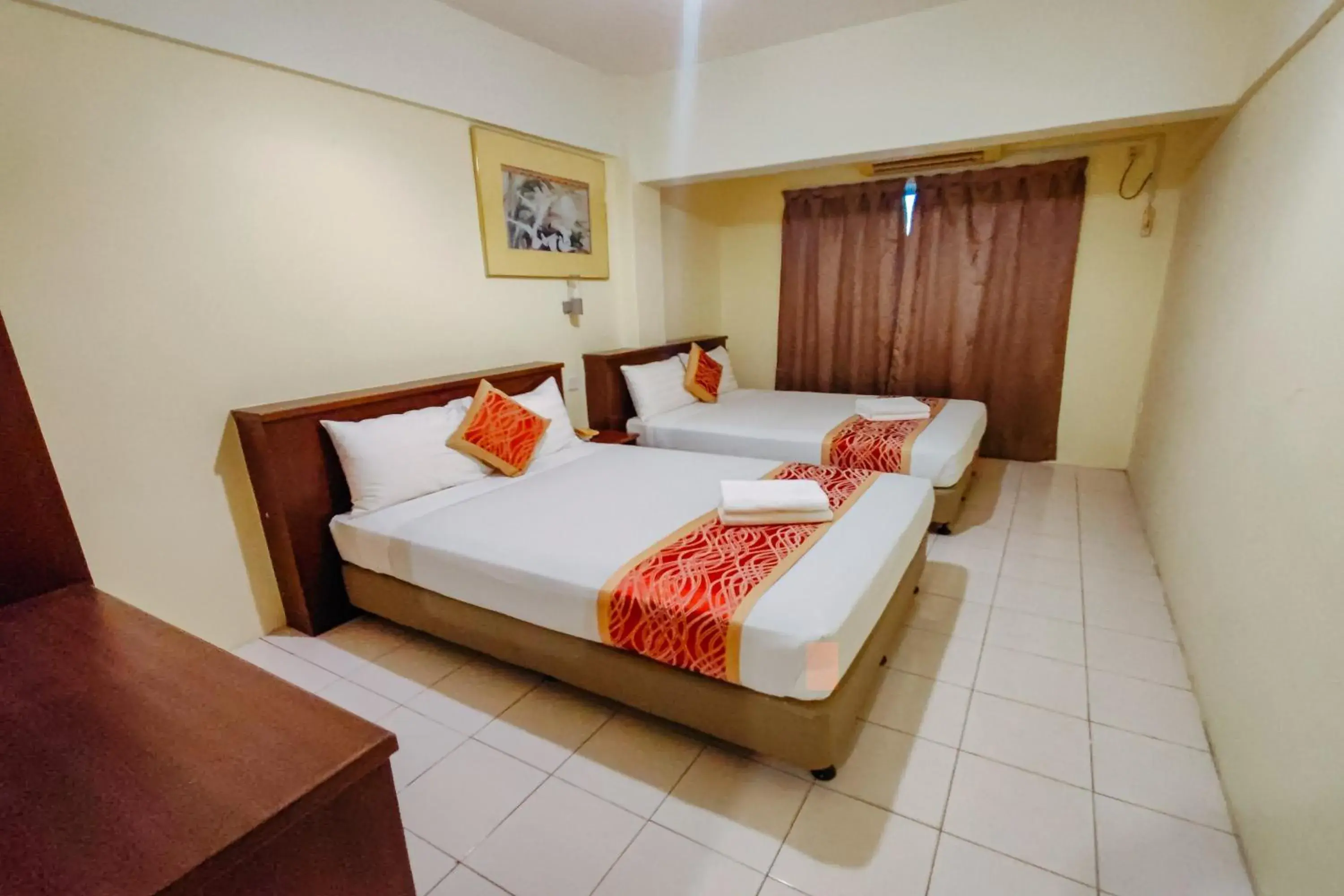 Bedroom, Bed in Virgo Batik Resort Teluk Batik Lumut Bedroom, Bed in Virgo Batik Resort Teluk Batik Lumut