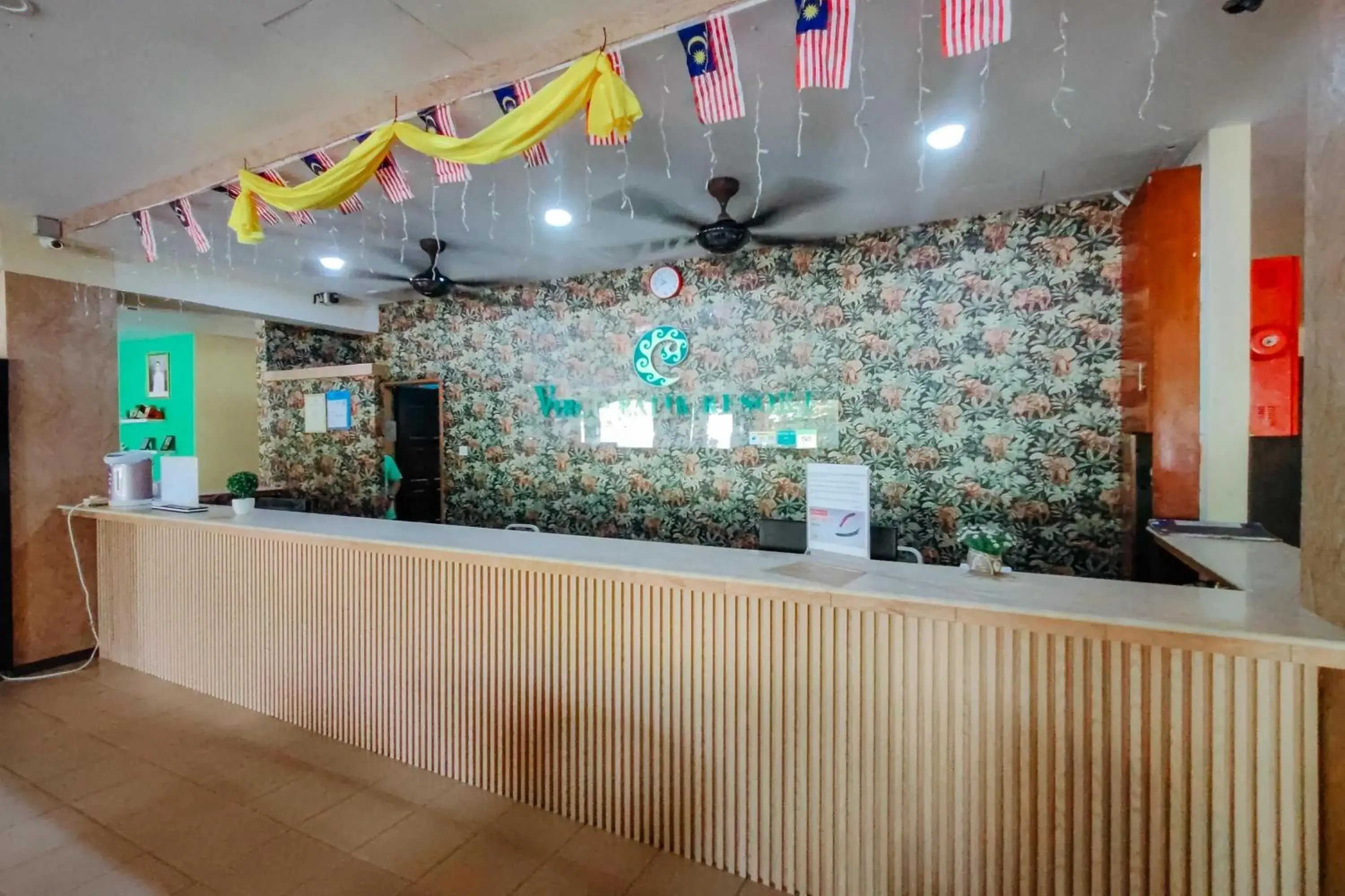 Lobby or reception in Virgo Batik Resort Teluk Batik Lumut Lobby or reception in Virgo Batik Resort Teluk Batik Lumut