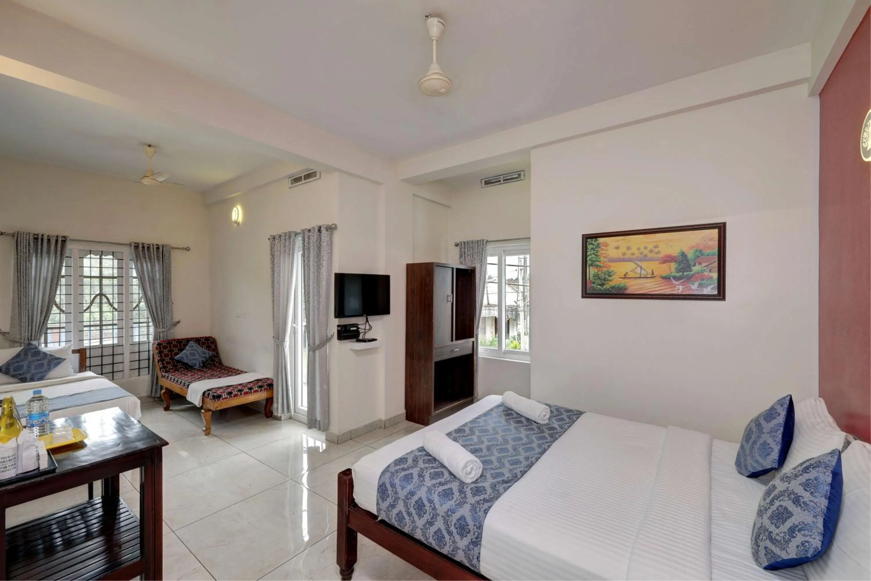 Bed in Kurinji Wanderlust Resort Munnar