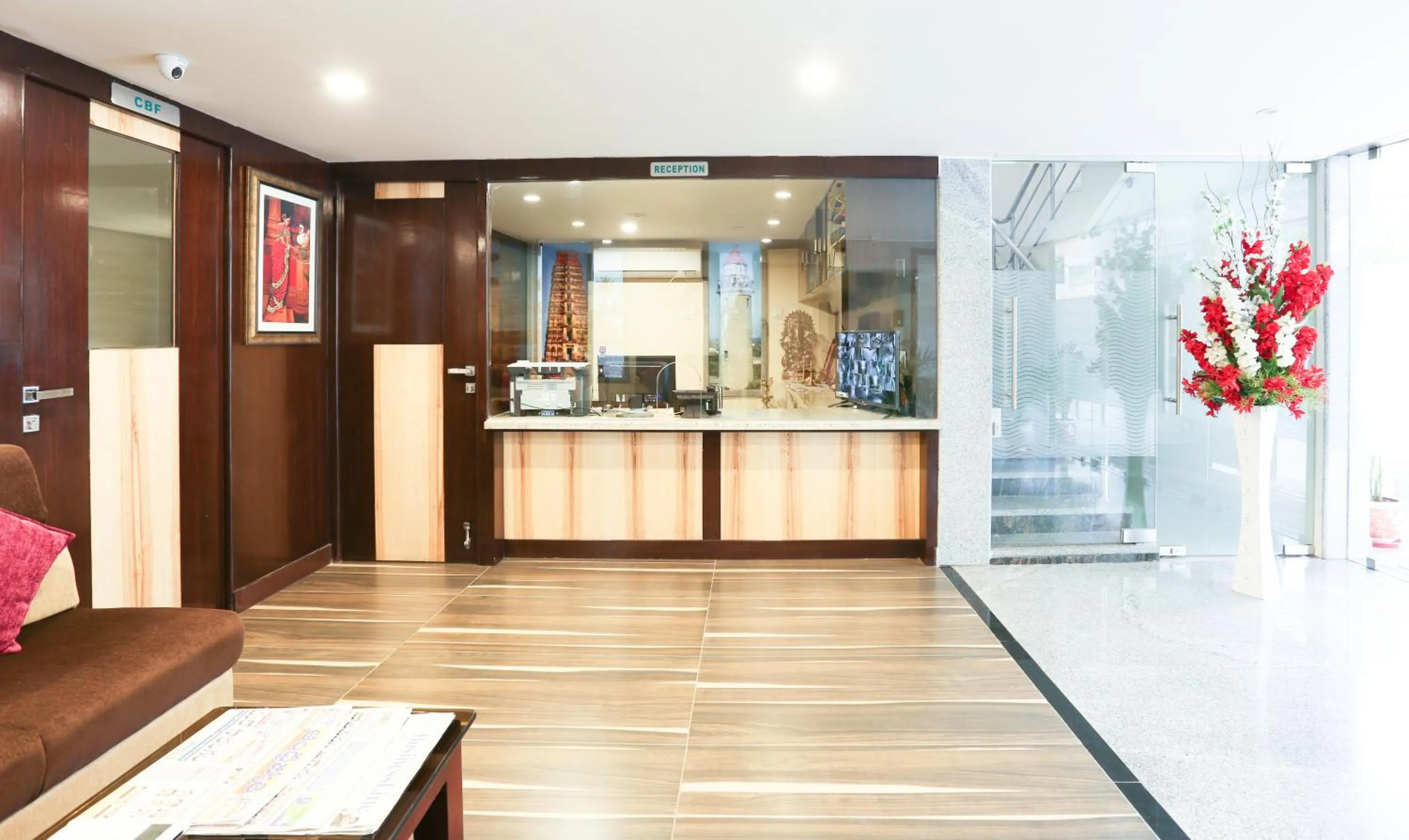 Lobby or reception in Treebo C Plaza