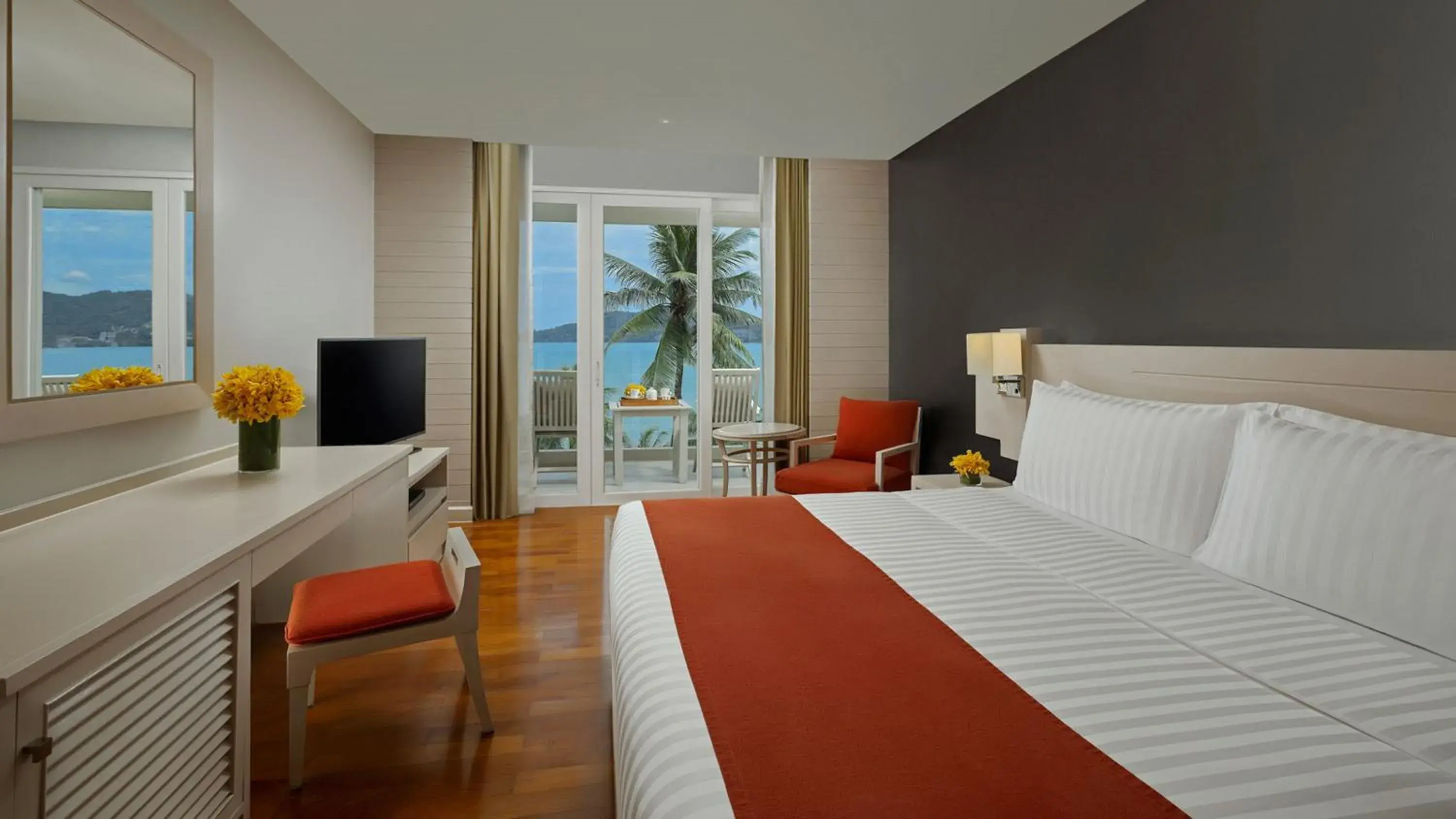 Balcony/Terrace, Bed in Amari Phuket Balcony/Terrace, Bed in Amari Phuket