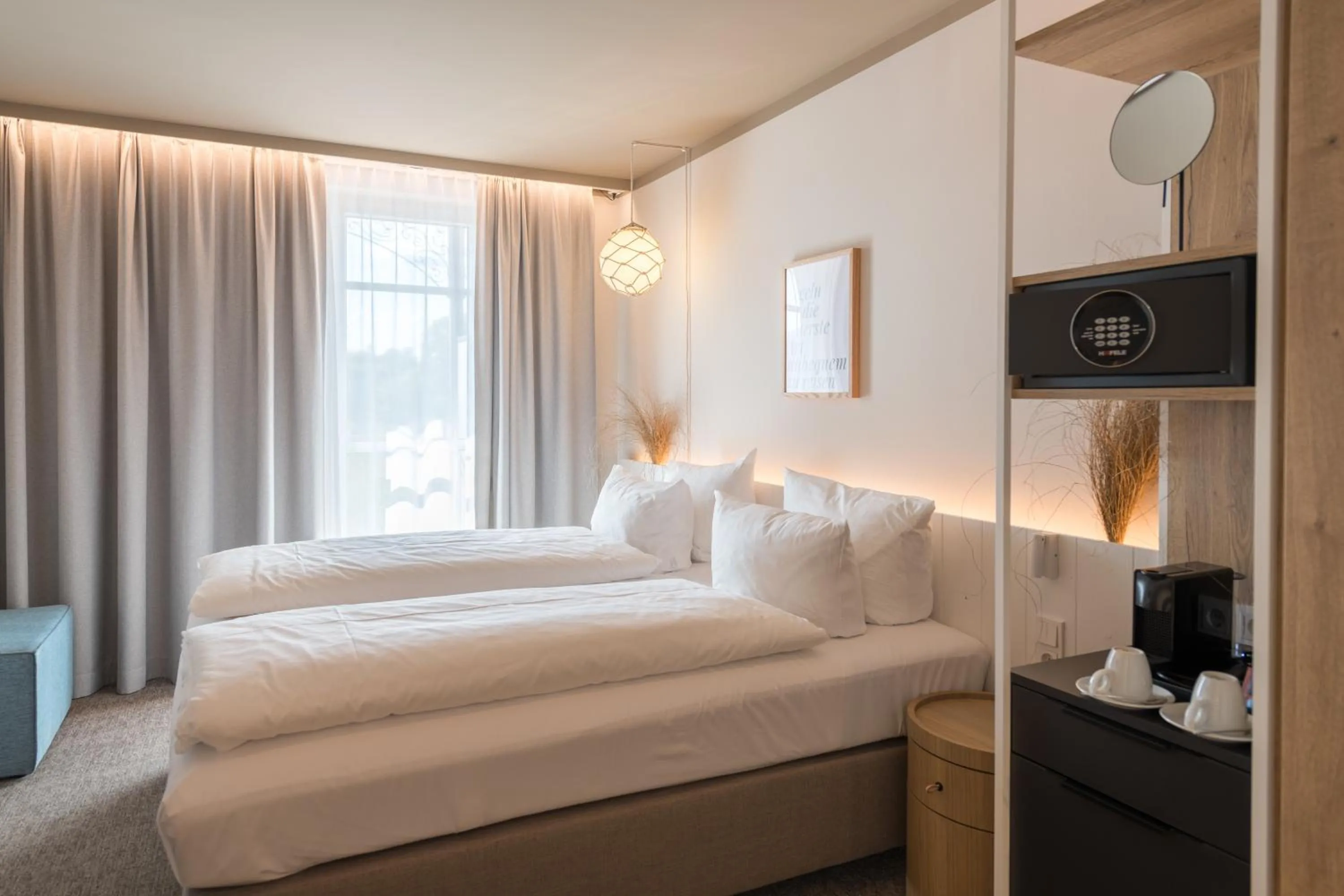 Bed in Hafenhotel zu Putbus