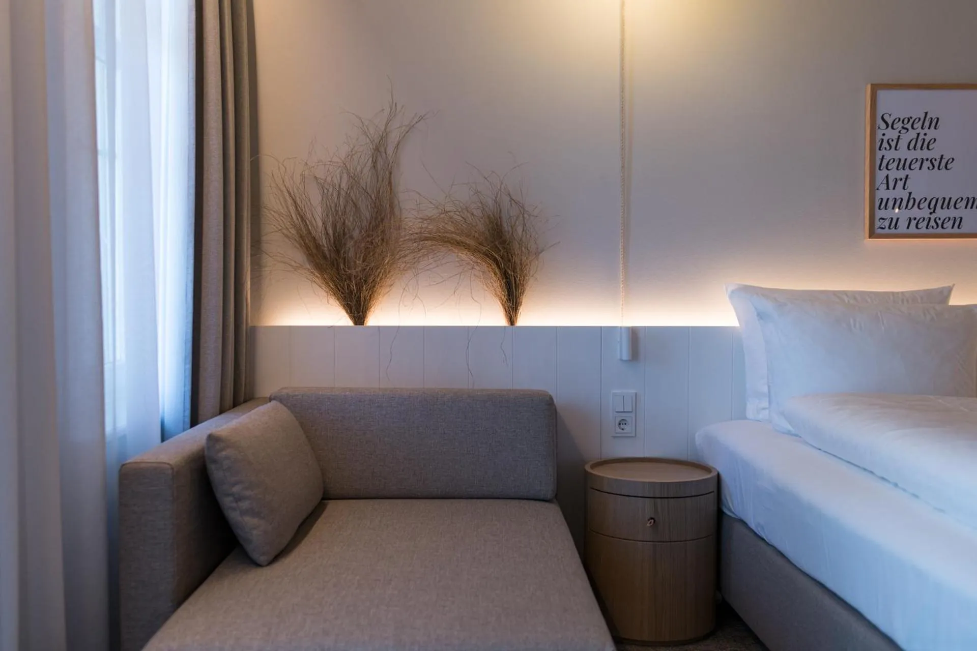 Seating area in Hafenhotel zu Putbus