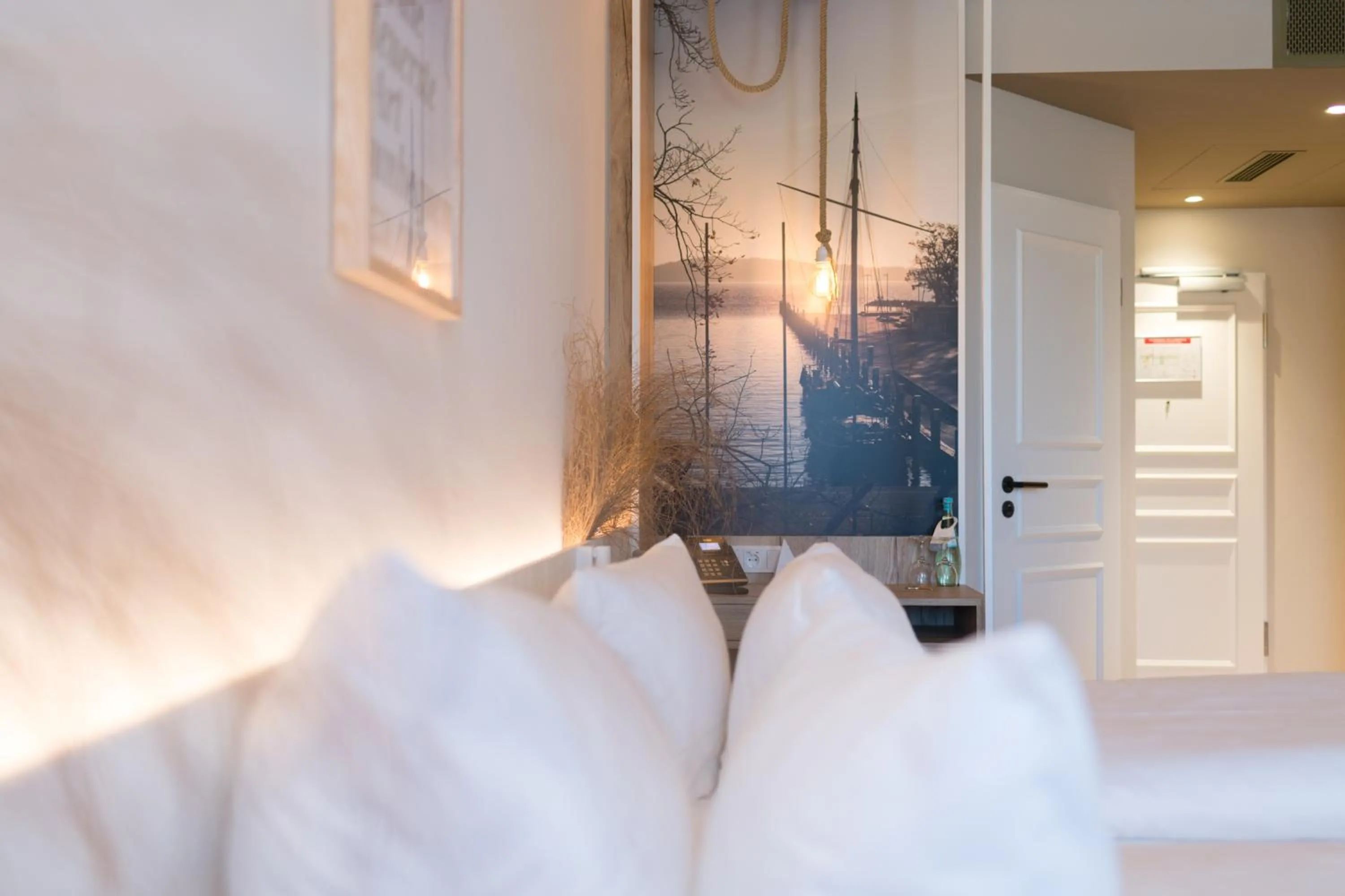 Bed in Hafenhotel zu Putbus