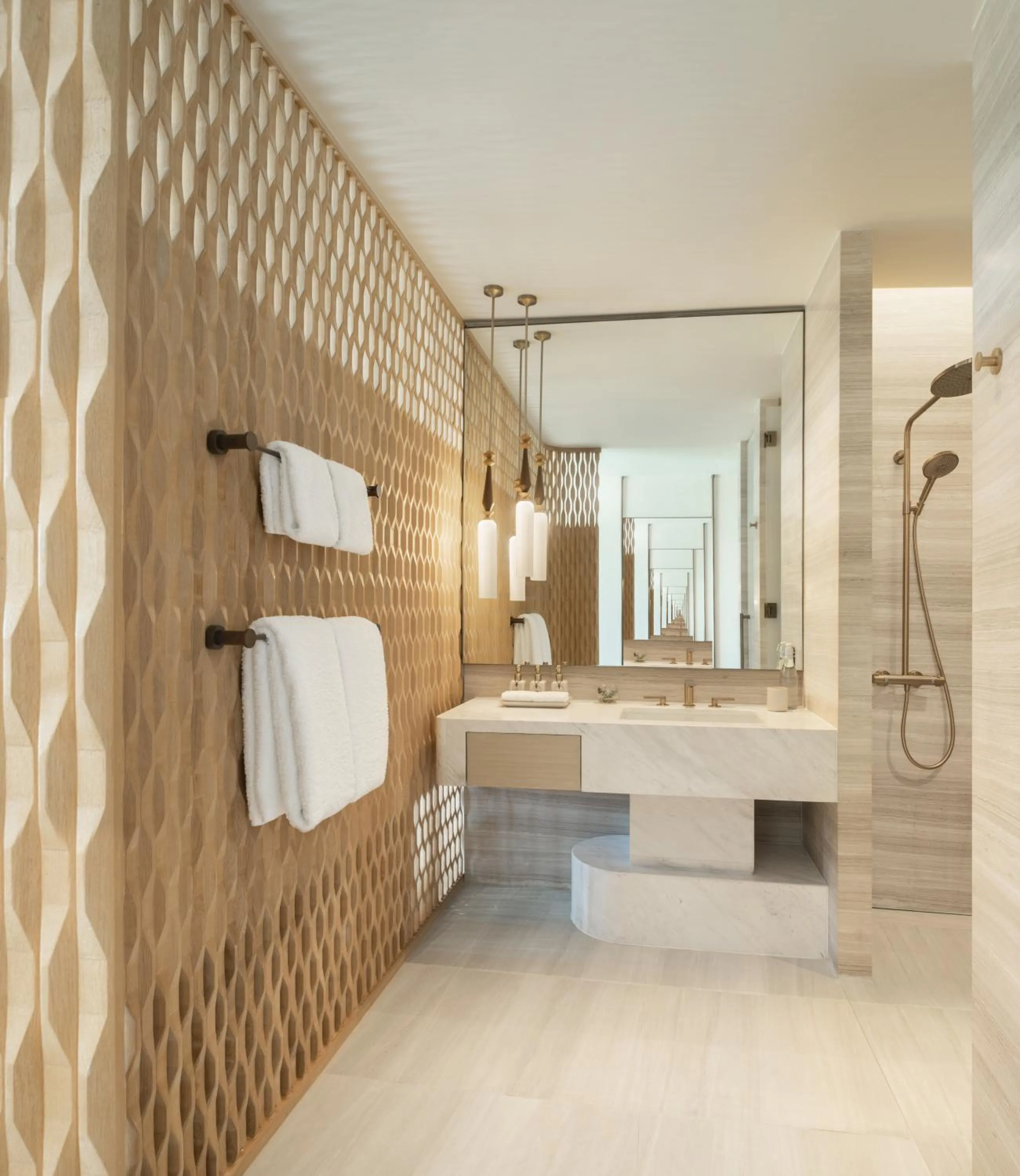 Shower in Centara Reserve Samui