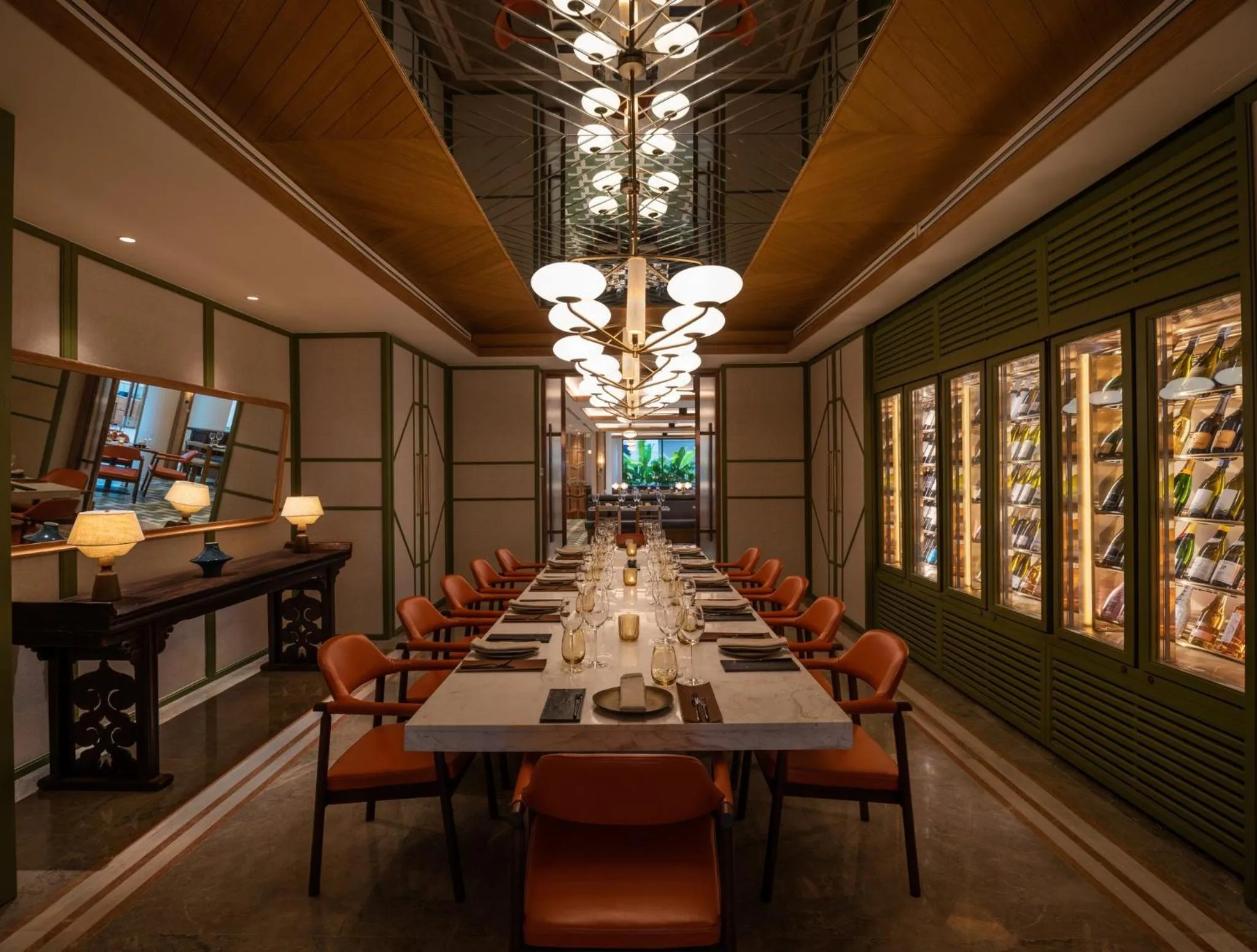 Dining area in Centara Reserve Samui