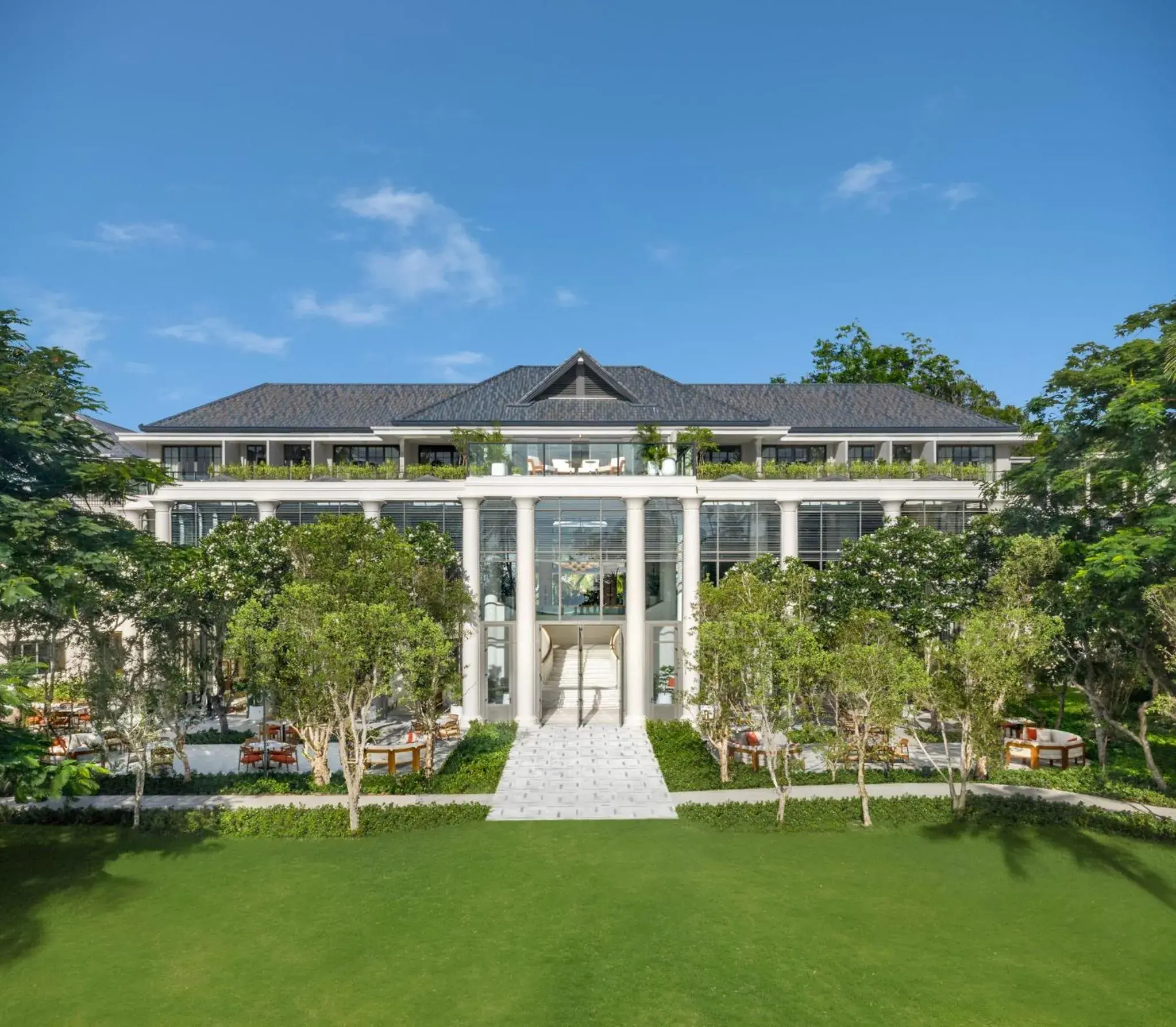Property building in Centara Reserve Samui Property building in Centara Reserve Samui