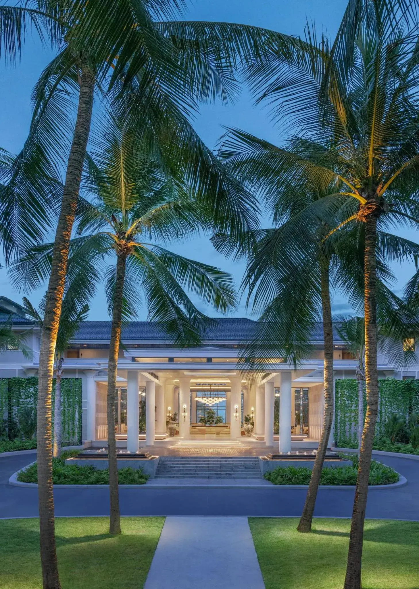 Facade/entrance in Centara Reserve Samui Facade/entrance in Centara Reserve Samui