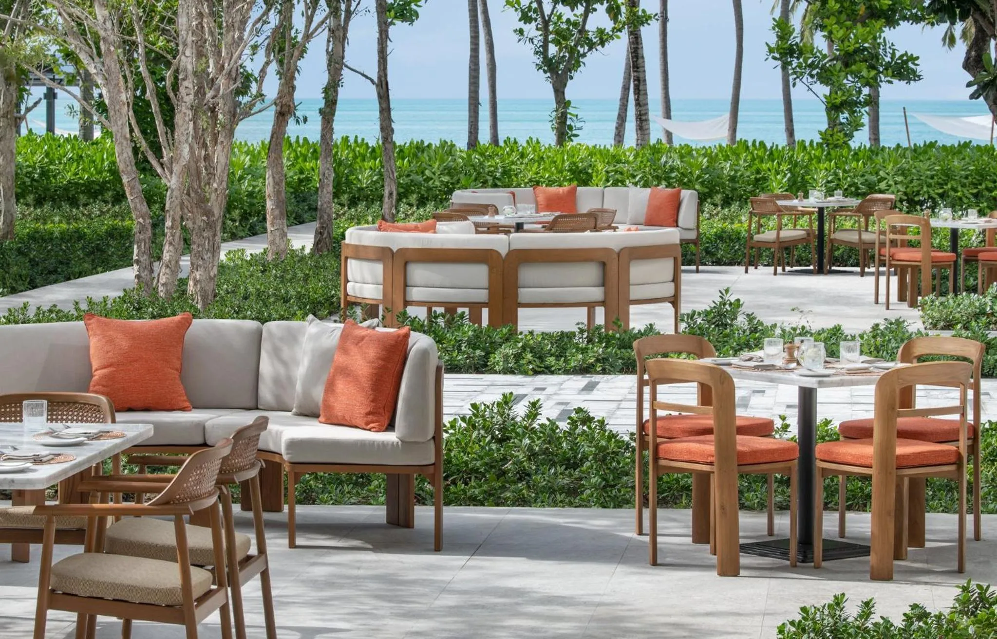 Dining area in Centara Reserve Samui