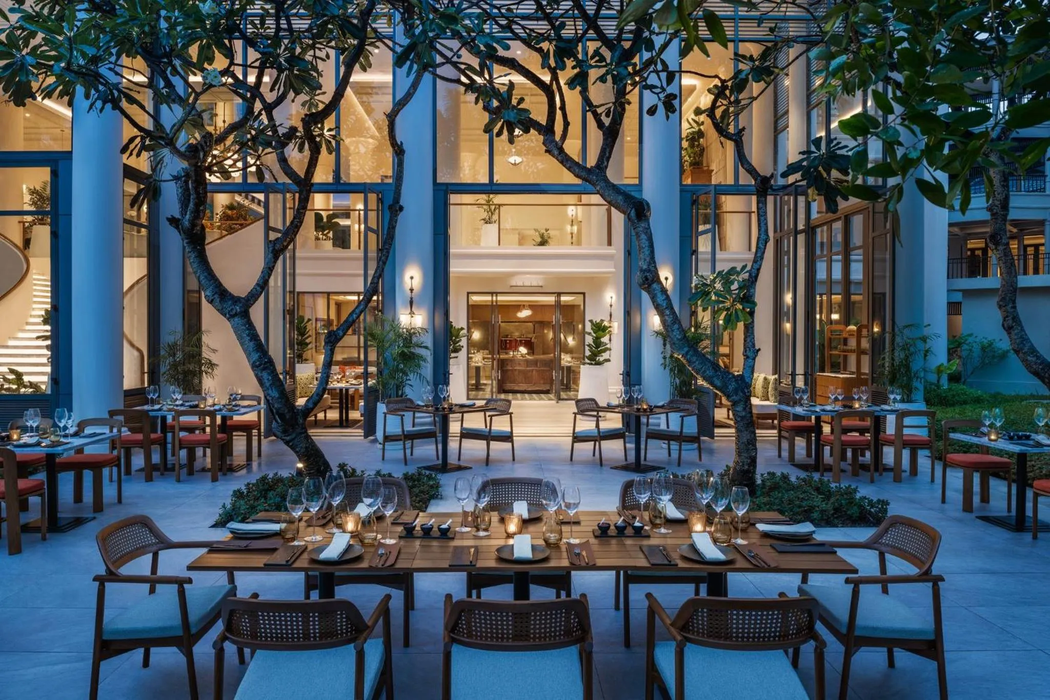 Dining area in Centara Reserve Samui