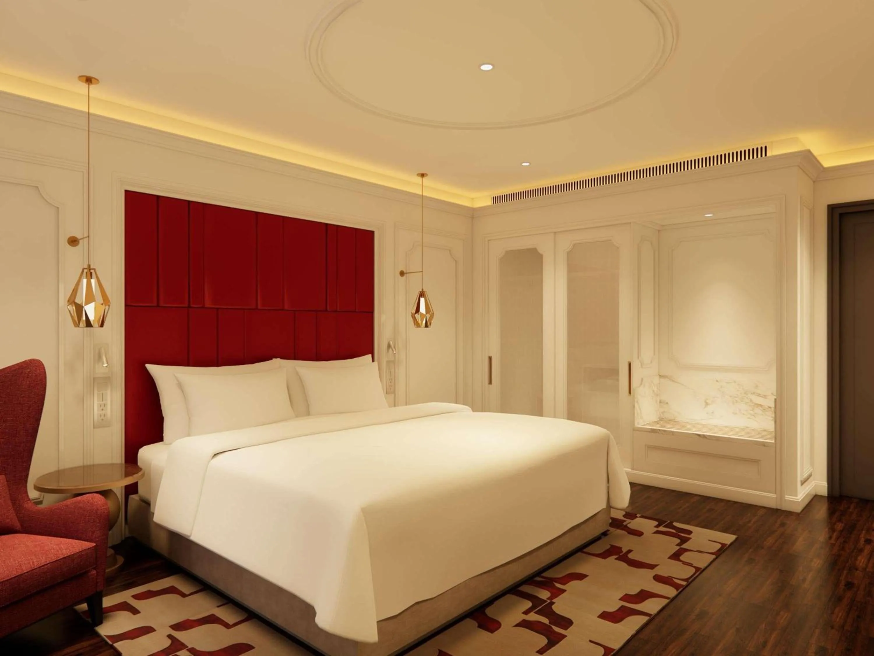 Bedroom, Bed in Hotel de l'Opera Hanoi - MGallery