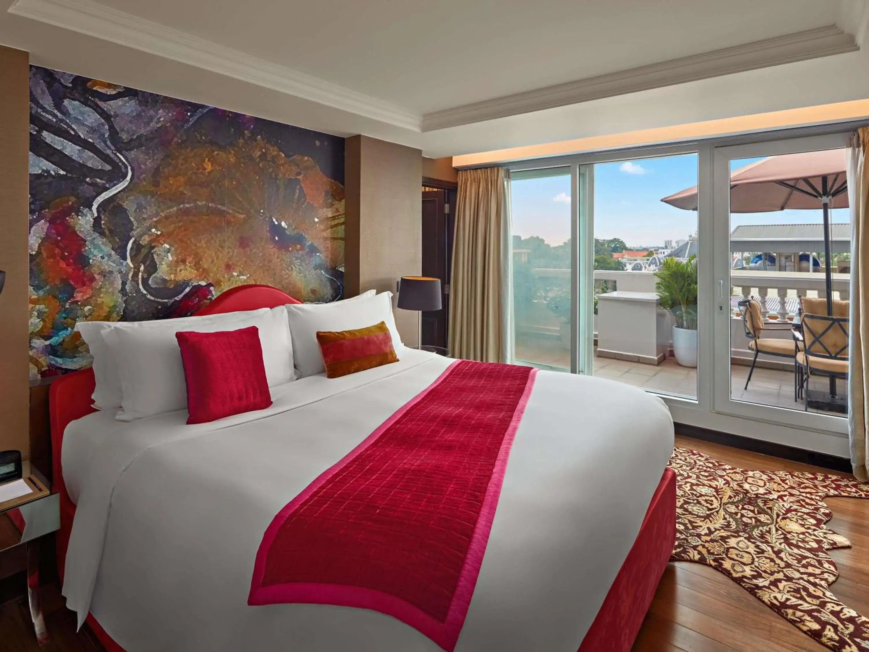 Executive King Suite with Balcony and Opera House View in Hotel de l'Opera Hanoi - MGallery Executive King Suite with Balcony and Opera House View in Hotel de l'Opera Hanoi - MGallery