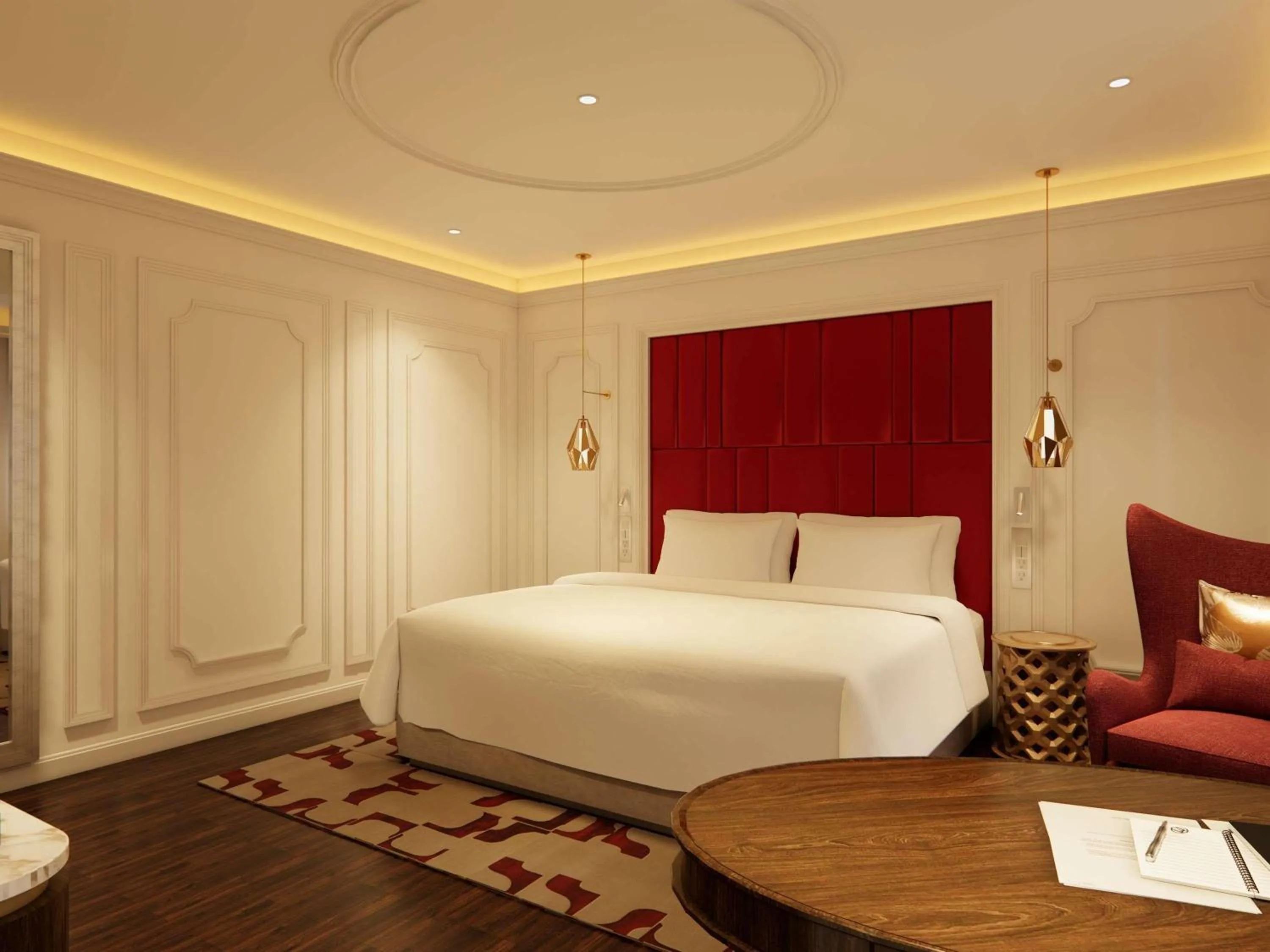 Bedroom, Bed in Hotel de l'Opera Hanoi - MGallery