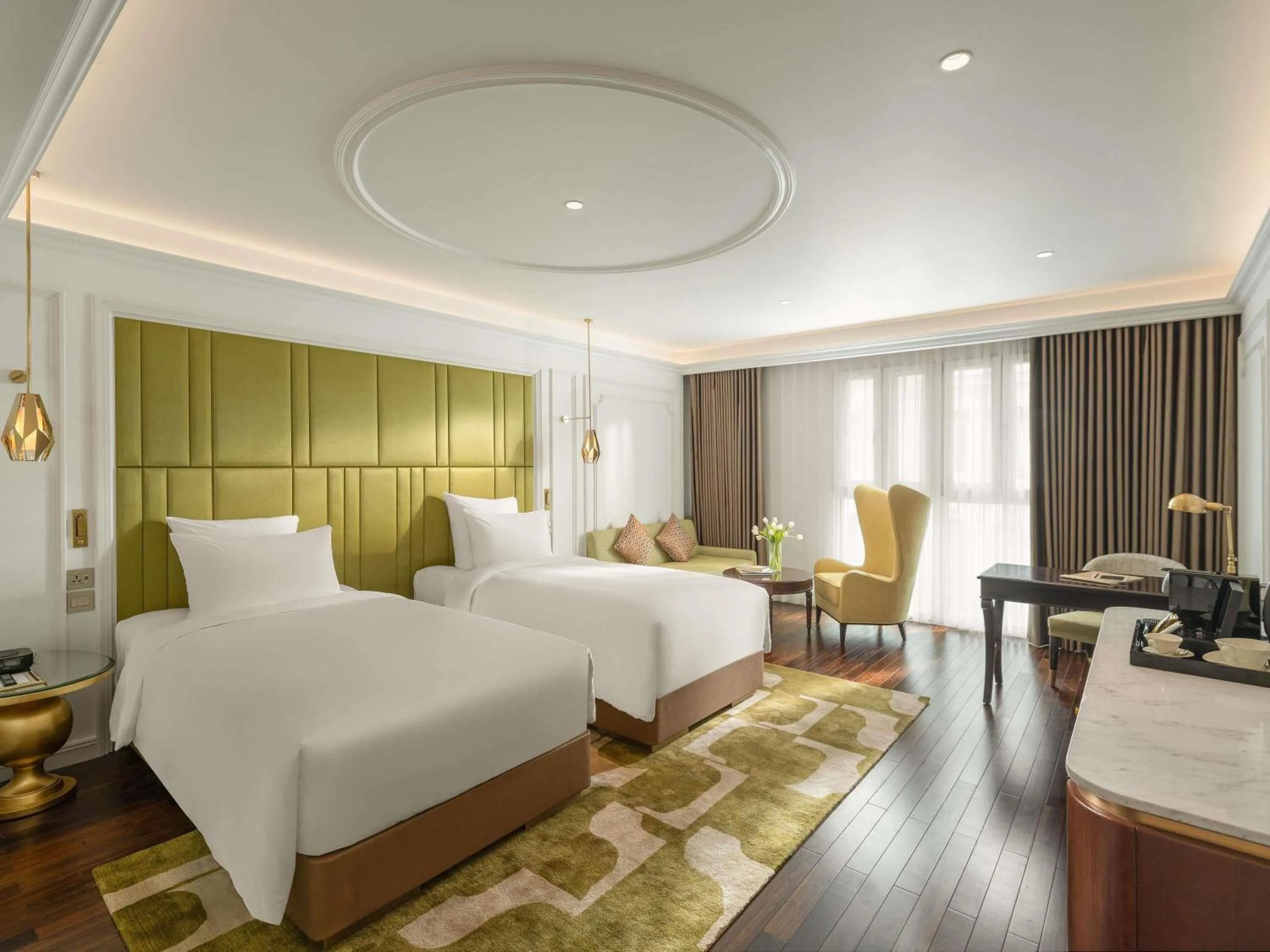 Bedroom, Bed in Hotel de l'Opera Hanoi - MGallery