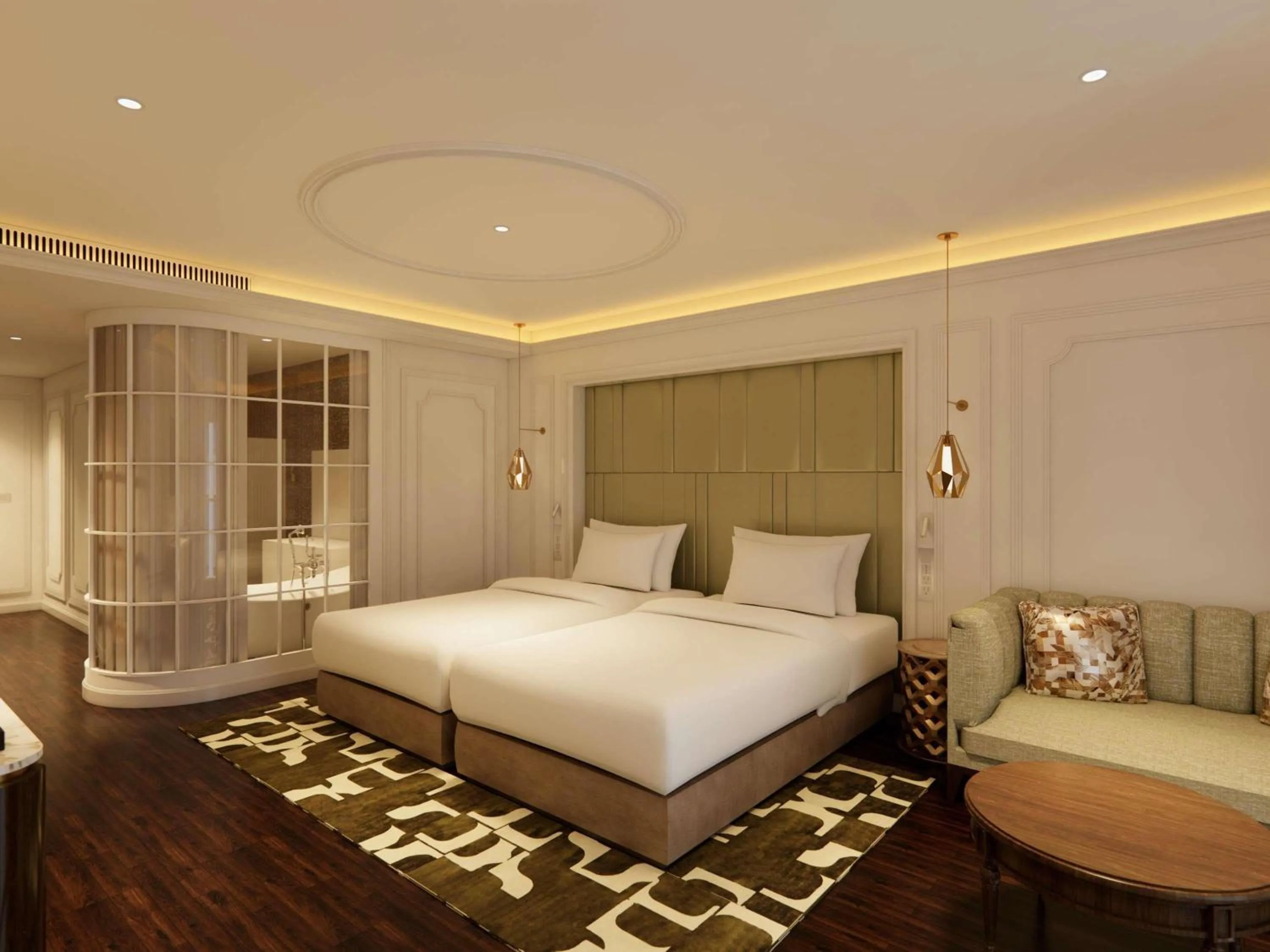 Bedroom, Bed in Hotel de l'Opera Hanoi - MGallery