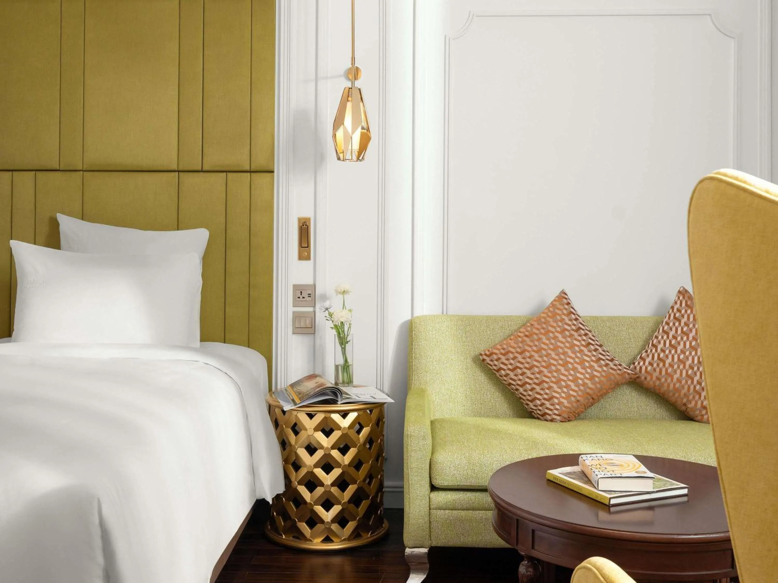 Bedroom, Bed in Hotel de l'Opera Hanoi - MGallery