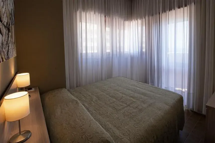 Bed in Hotel Scacciapensieri Bed in Hotel Scacciapensieri