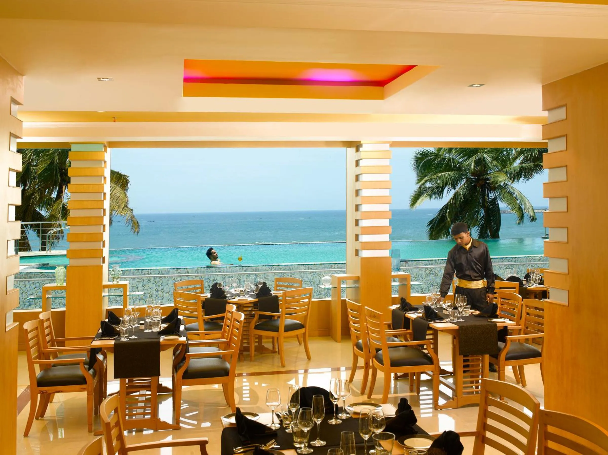 Restaurant/places to eat in The Quilon Beach Hotel and Convention Center