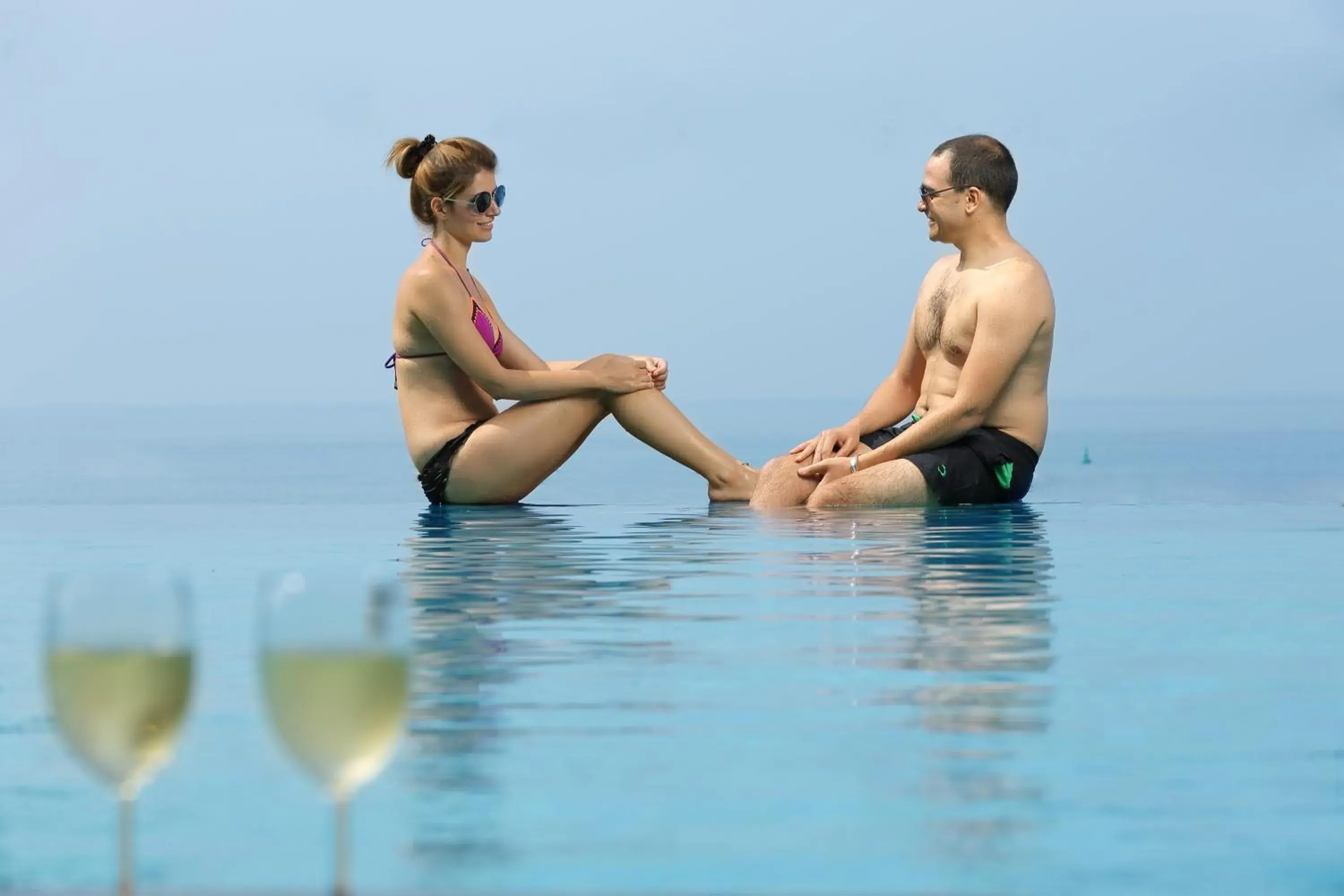 Swimming pool in The Quilon Beach Hotel and Convention Center Swimming pool in The Quilon Beach Hotel and Convention Center
