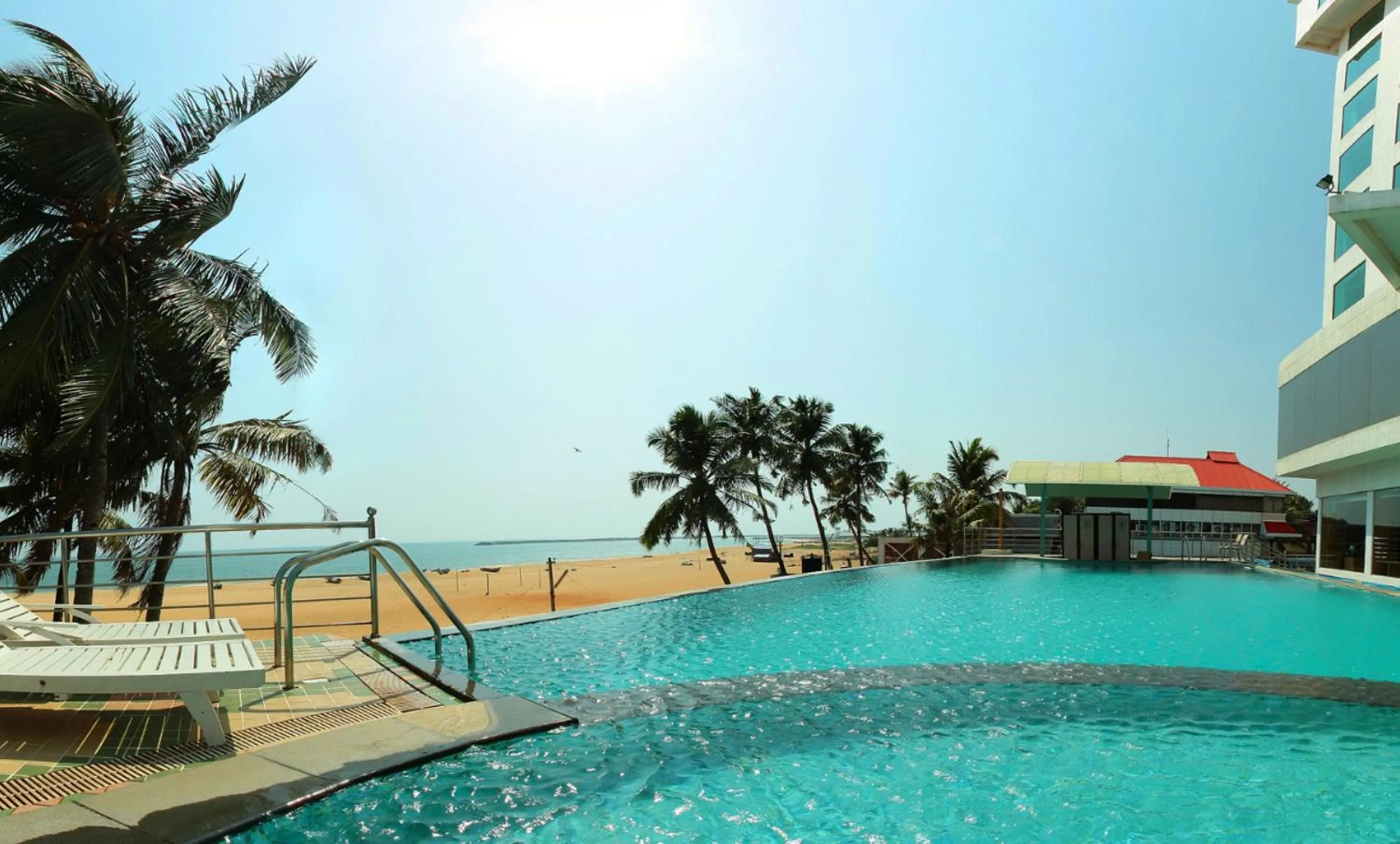 Swimming pool in The Quilon Beach Hotel and Convention Center