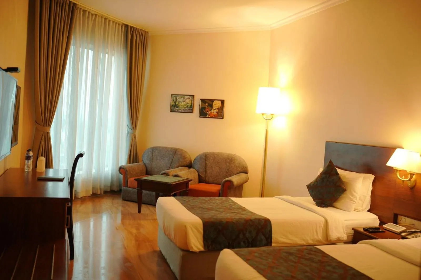 Bedroom, Bed in The Quilon Beach Hotel and Convention Center