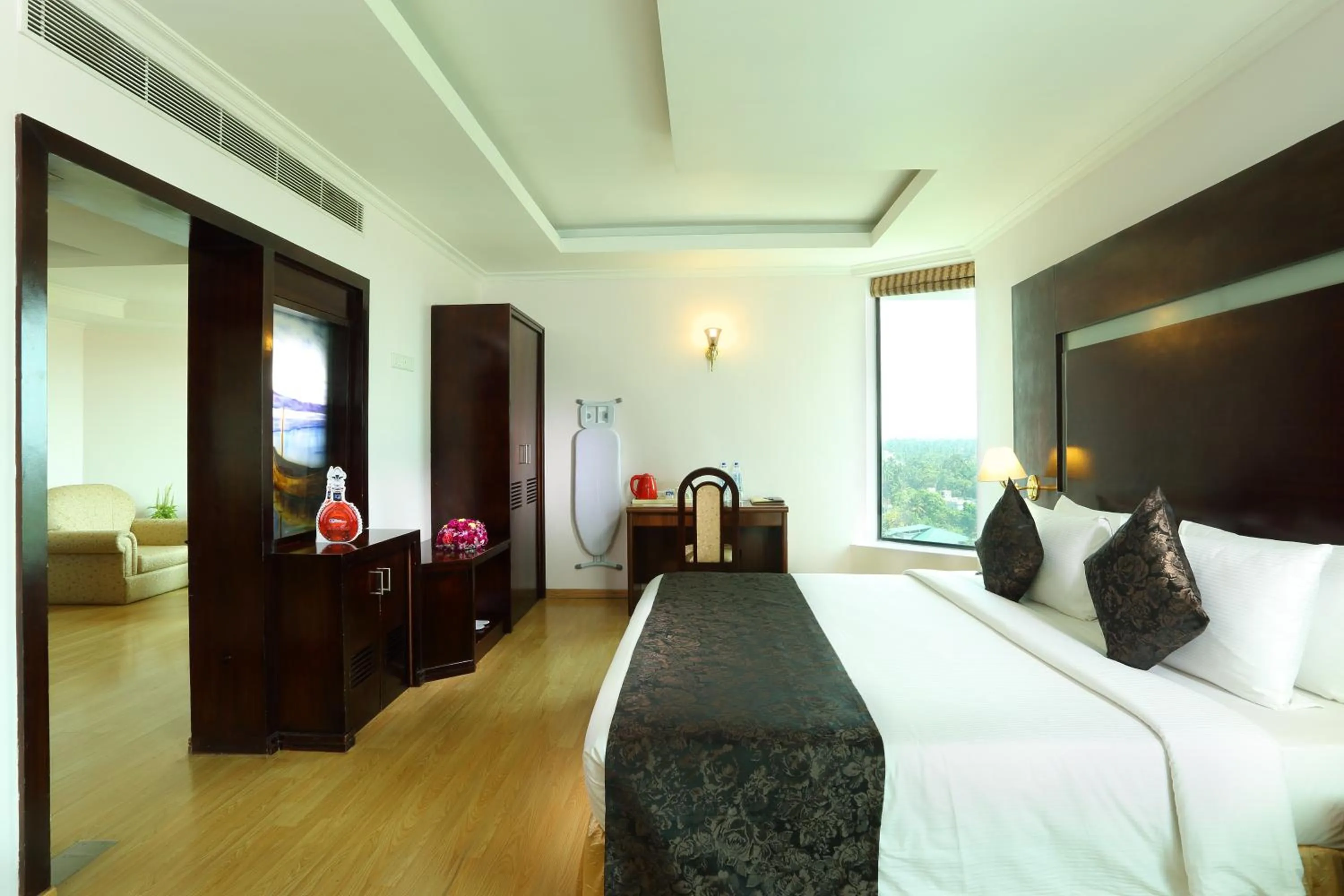 Bedroom, Bed in The Quilon Beach Hotel and Convention Center