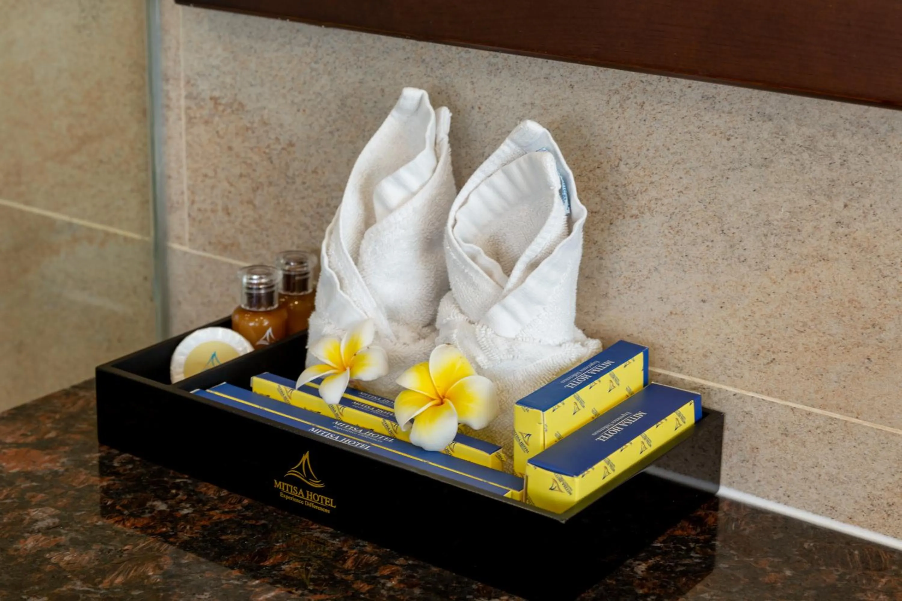 towels in Mitisa Hotel Da Nang - Near Dragon Bridge