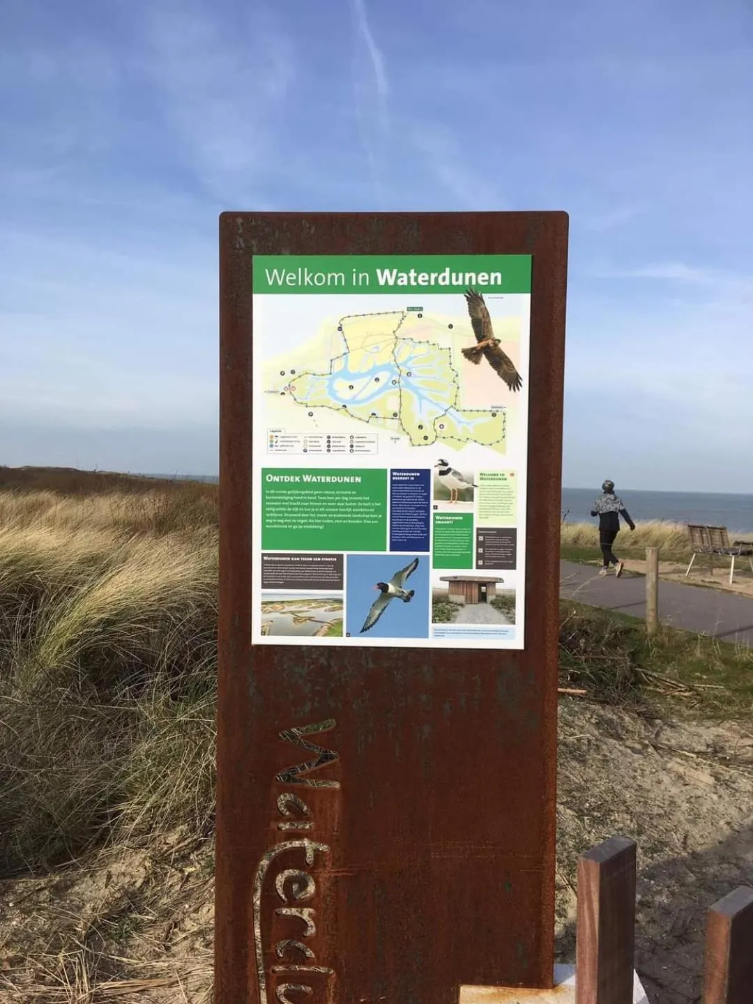 Natural landscape in B&B De Passant