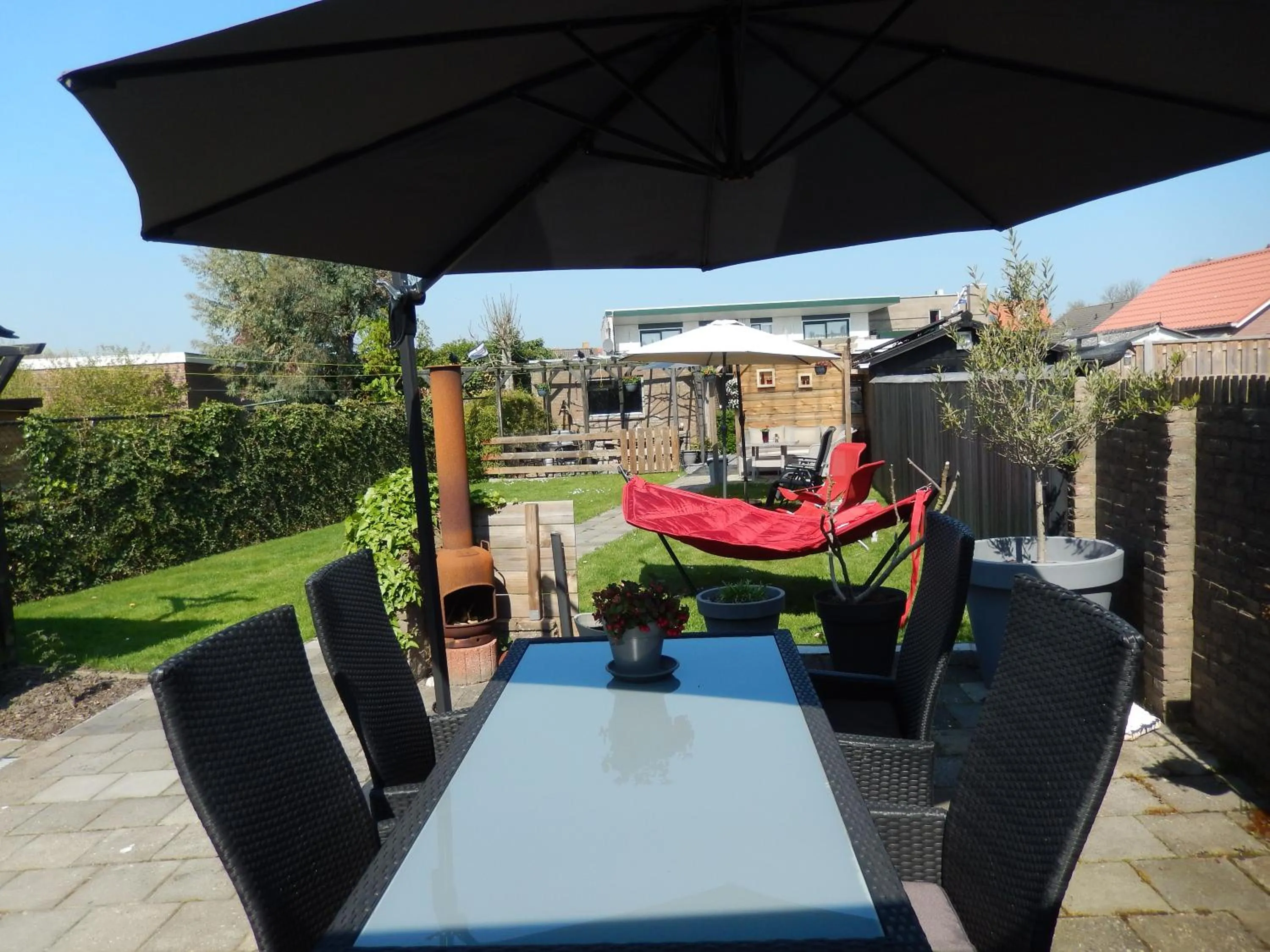 Garden in B&B De Passant