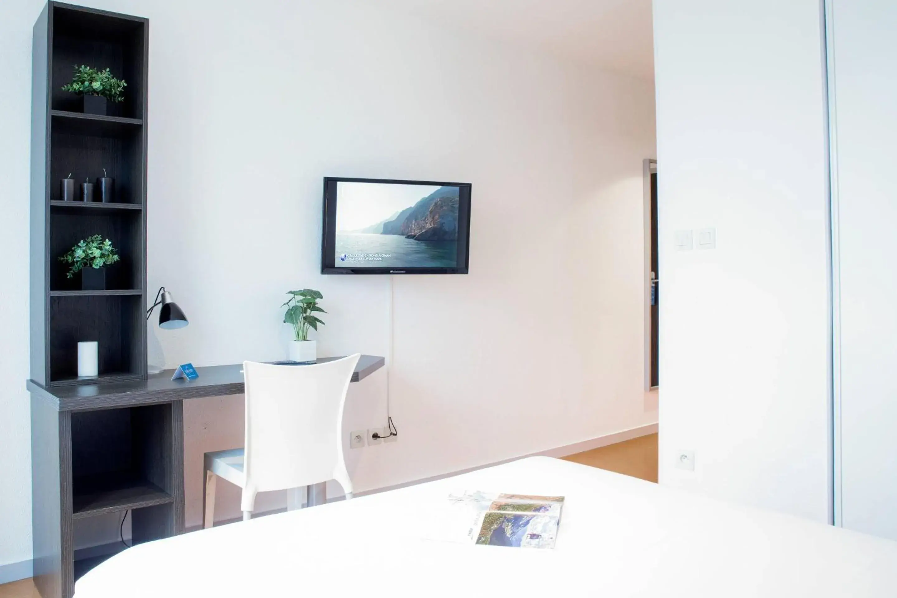 Bedroom, Bed in Comfort Aparthotel Besancon Hauts du Chazal Bedroom, Bed in Comfort Aparthotel Besancon Hauts du Chazal