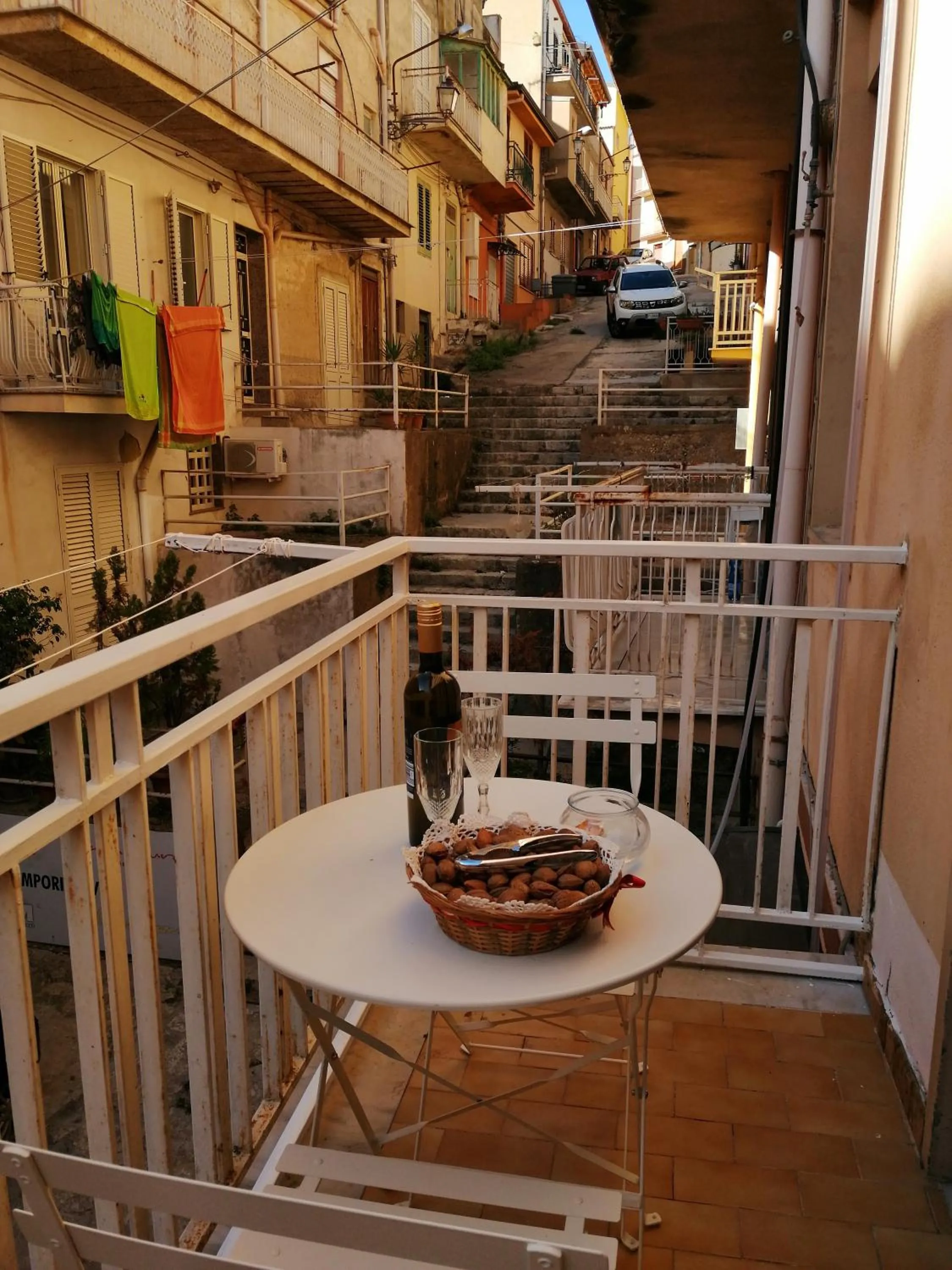 Balcony/Terrace in La casa del corso