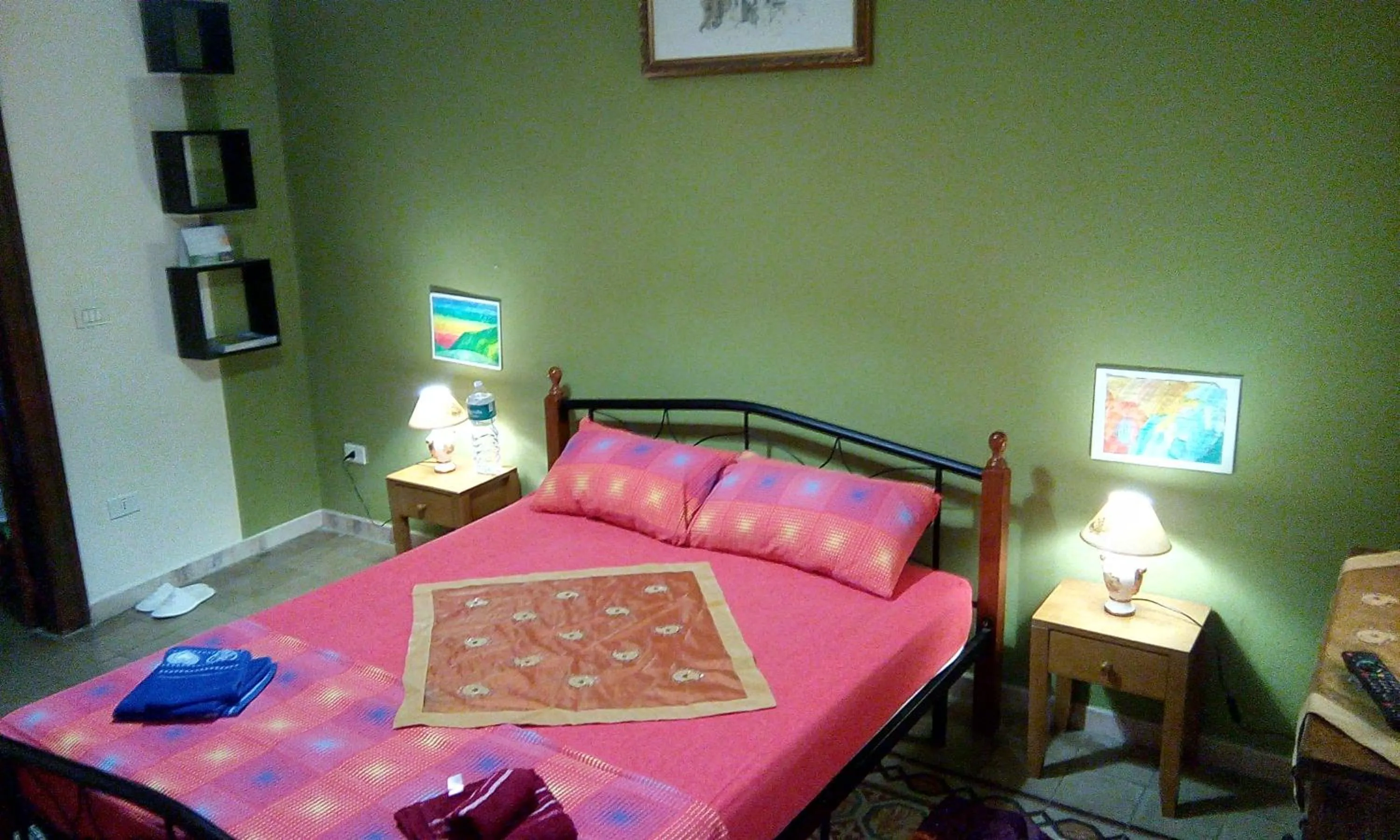 Bedroom, Bed in La casa del corso