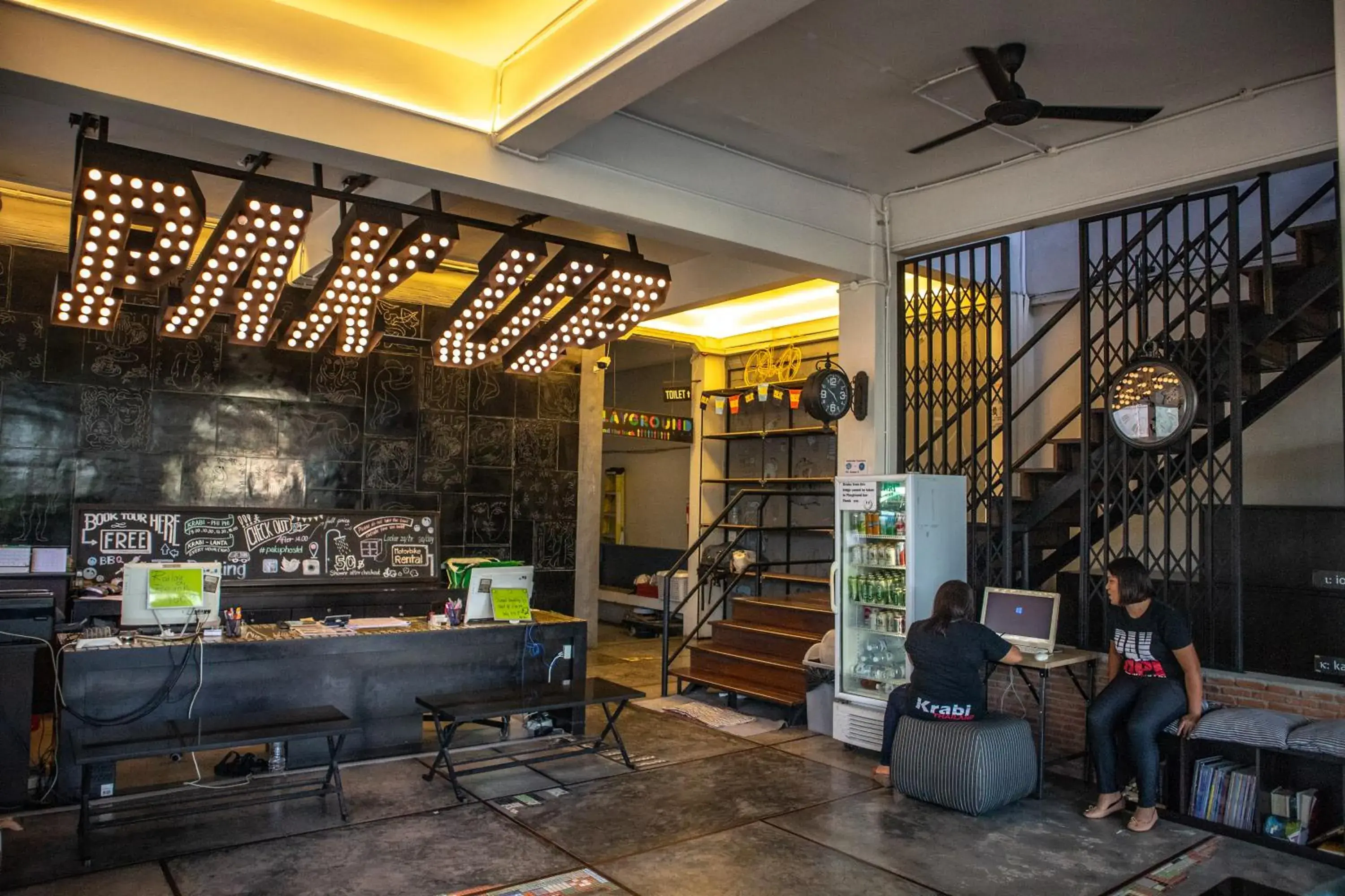 Lobby or reception in Pak-Up Hostel Lobby or reception in Pak-Up Hostel