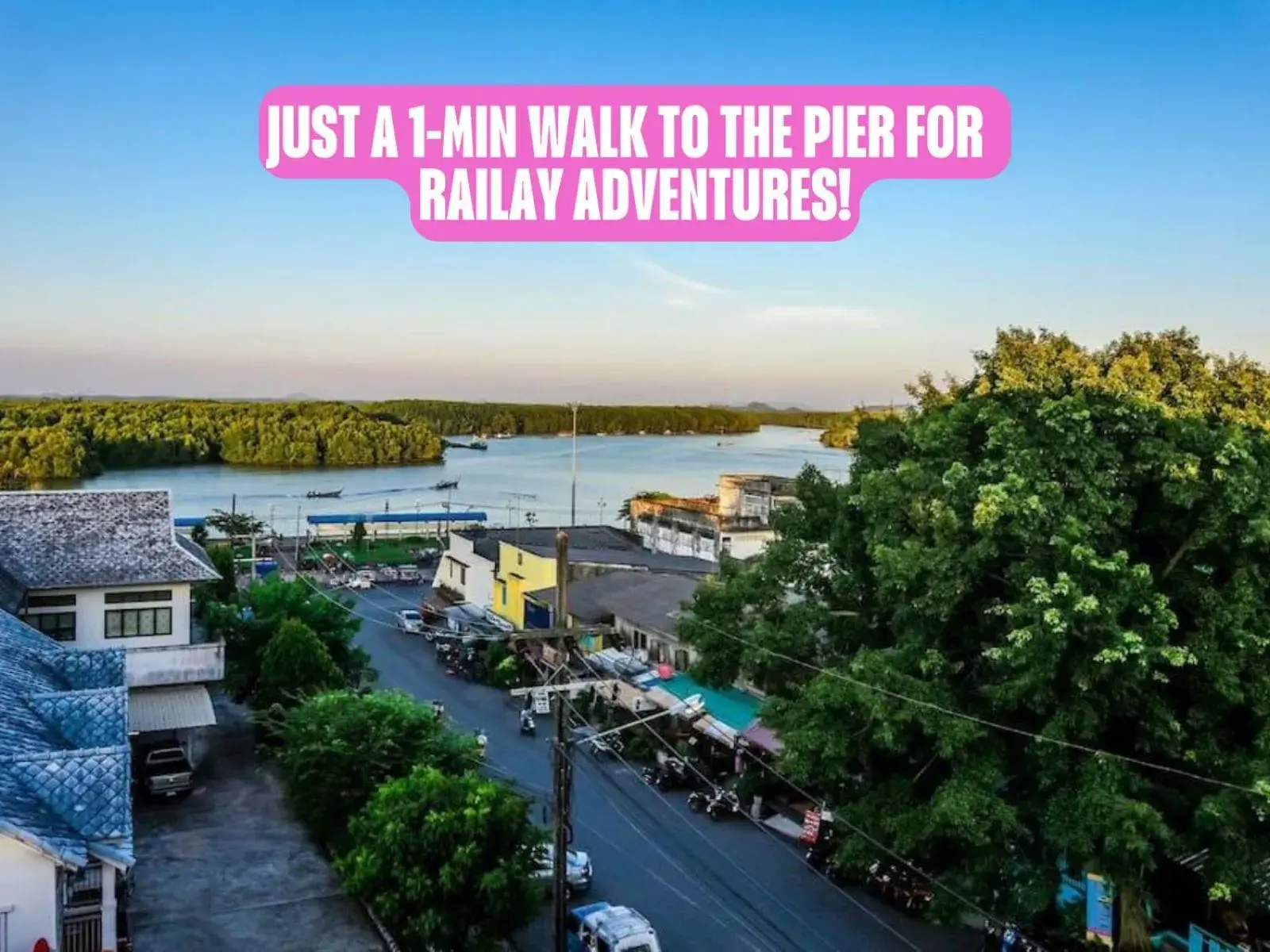 Sea view in Pak-Up Hostel Sea view in Pak-Up Hostel