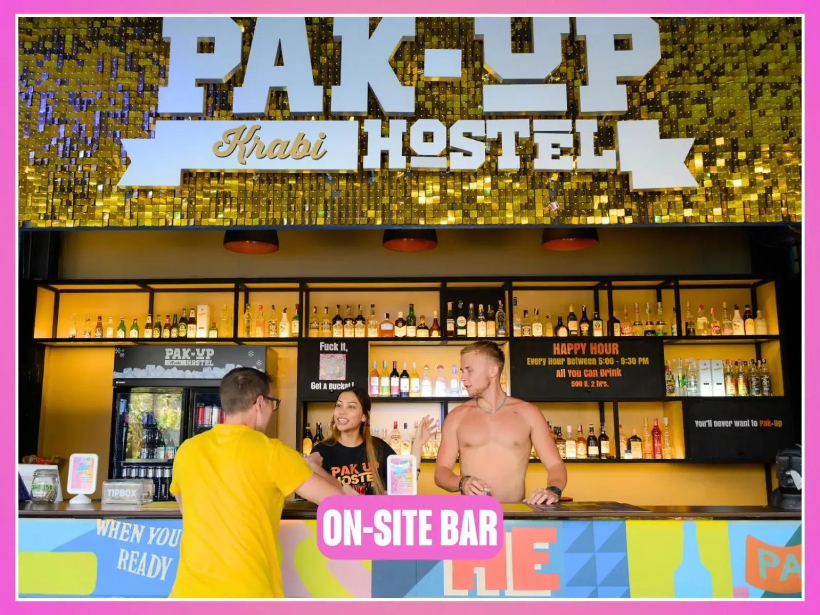 Lounge or bar in Pak-Up Hostel Lounge or bar in Pak-Up Hostel