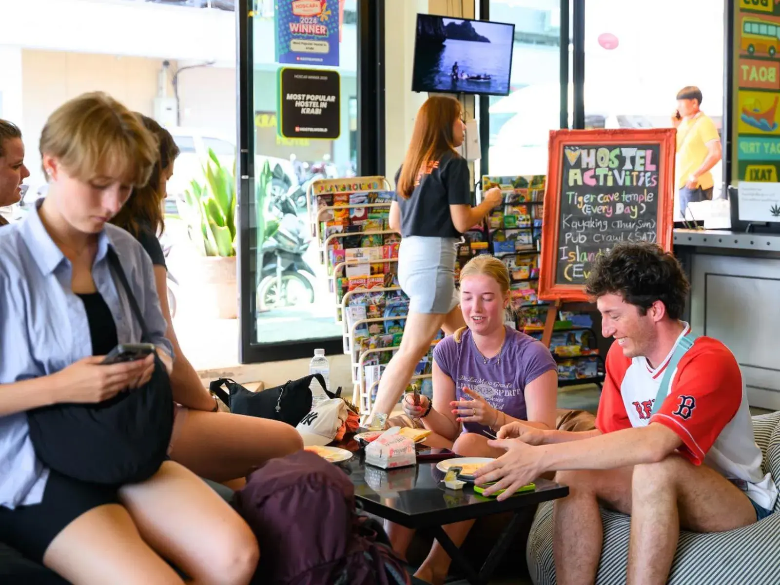 Lobby or reception in Pak-Up Hostel Lobby or reception in Pak-Up Hostel