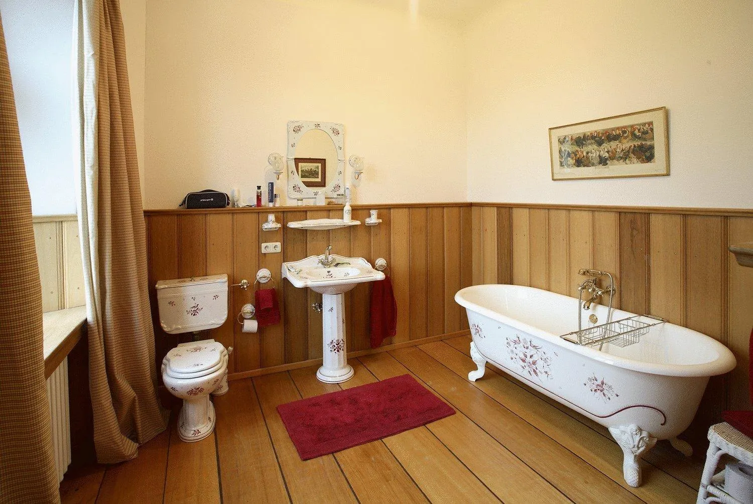 Bathroom in Herrenhaus Borghorst