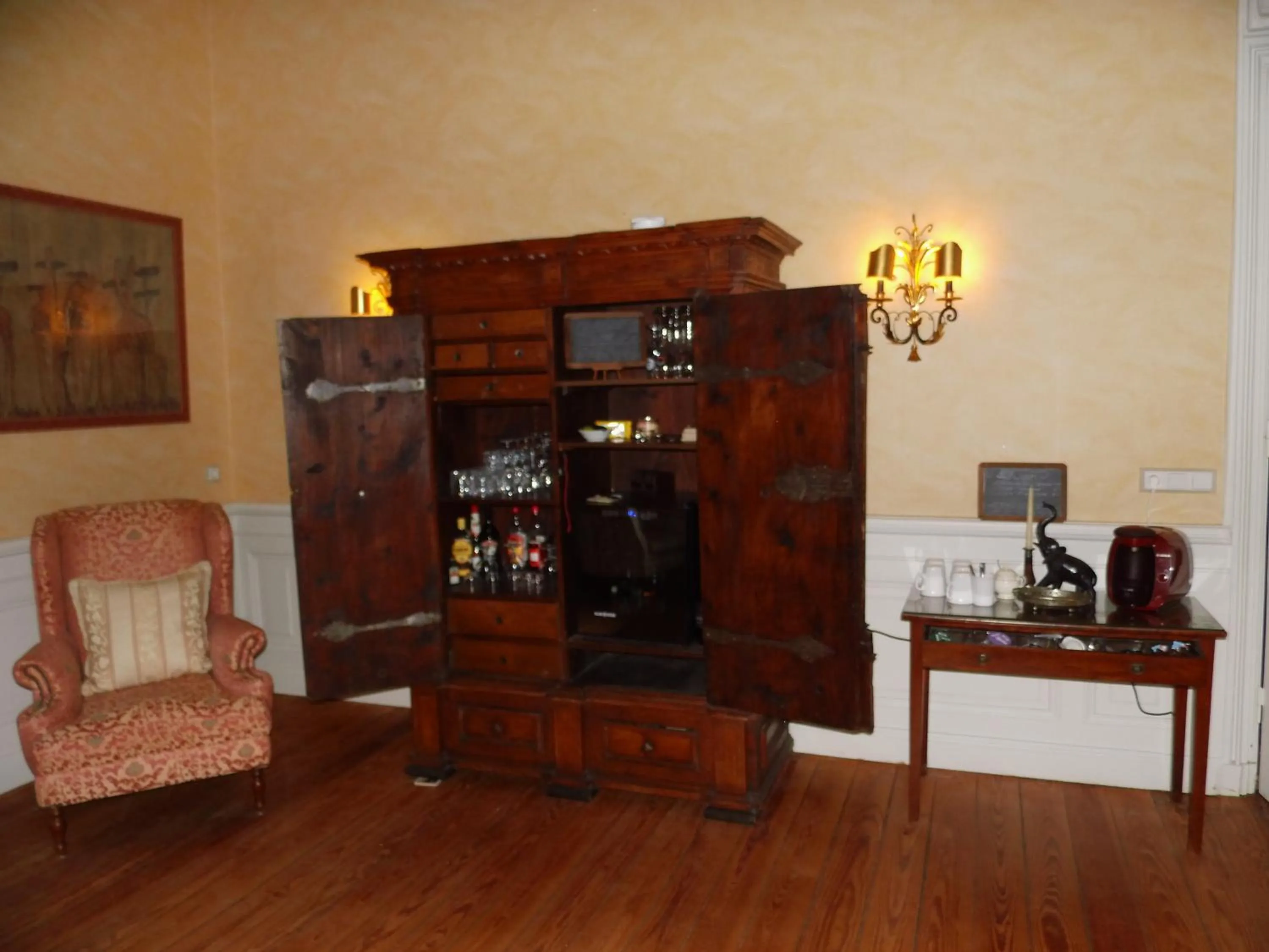 Lounge or bar in Herrenhaus Borghorst
