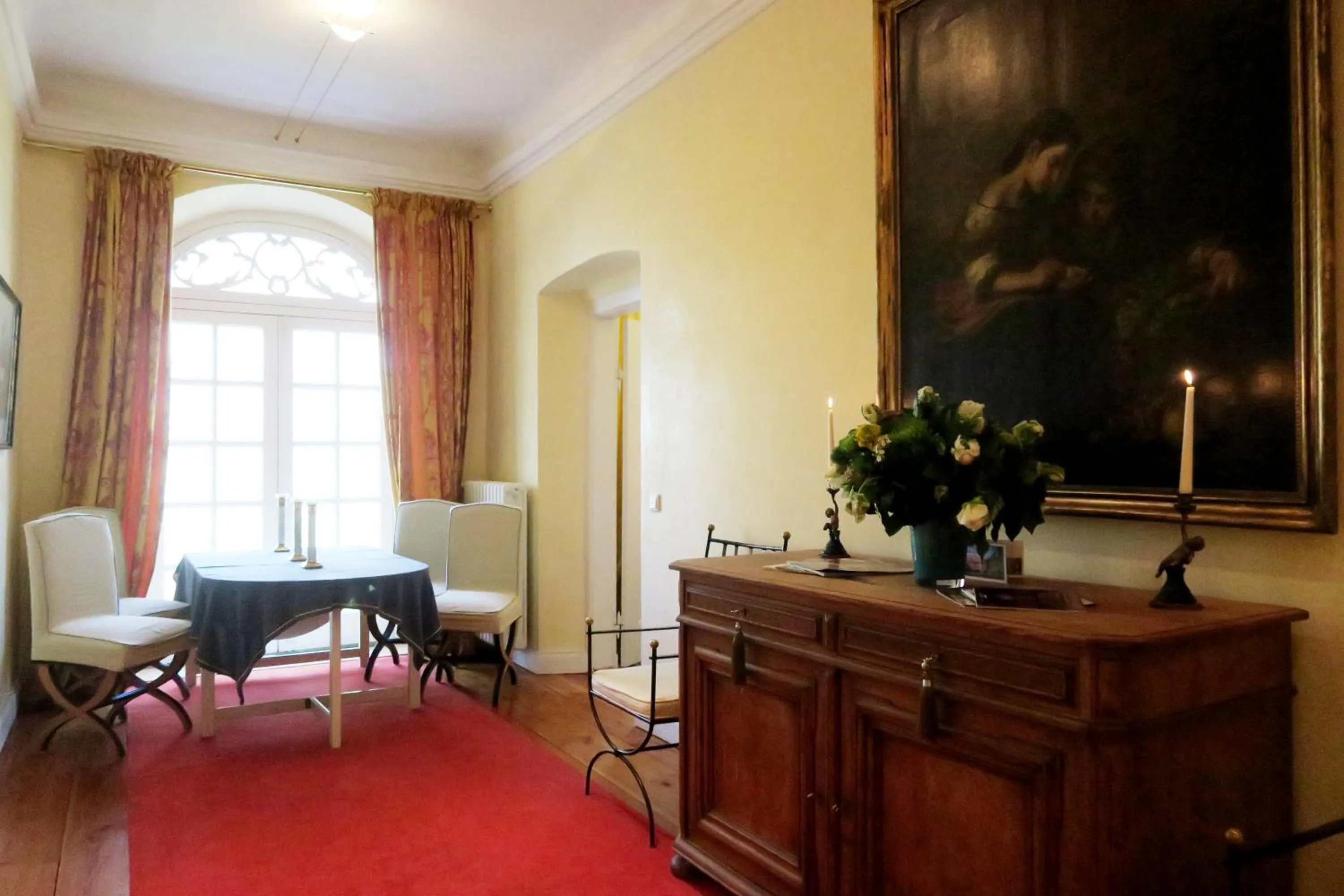 Seating area in Herrenhaus Borghorst