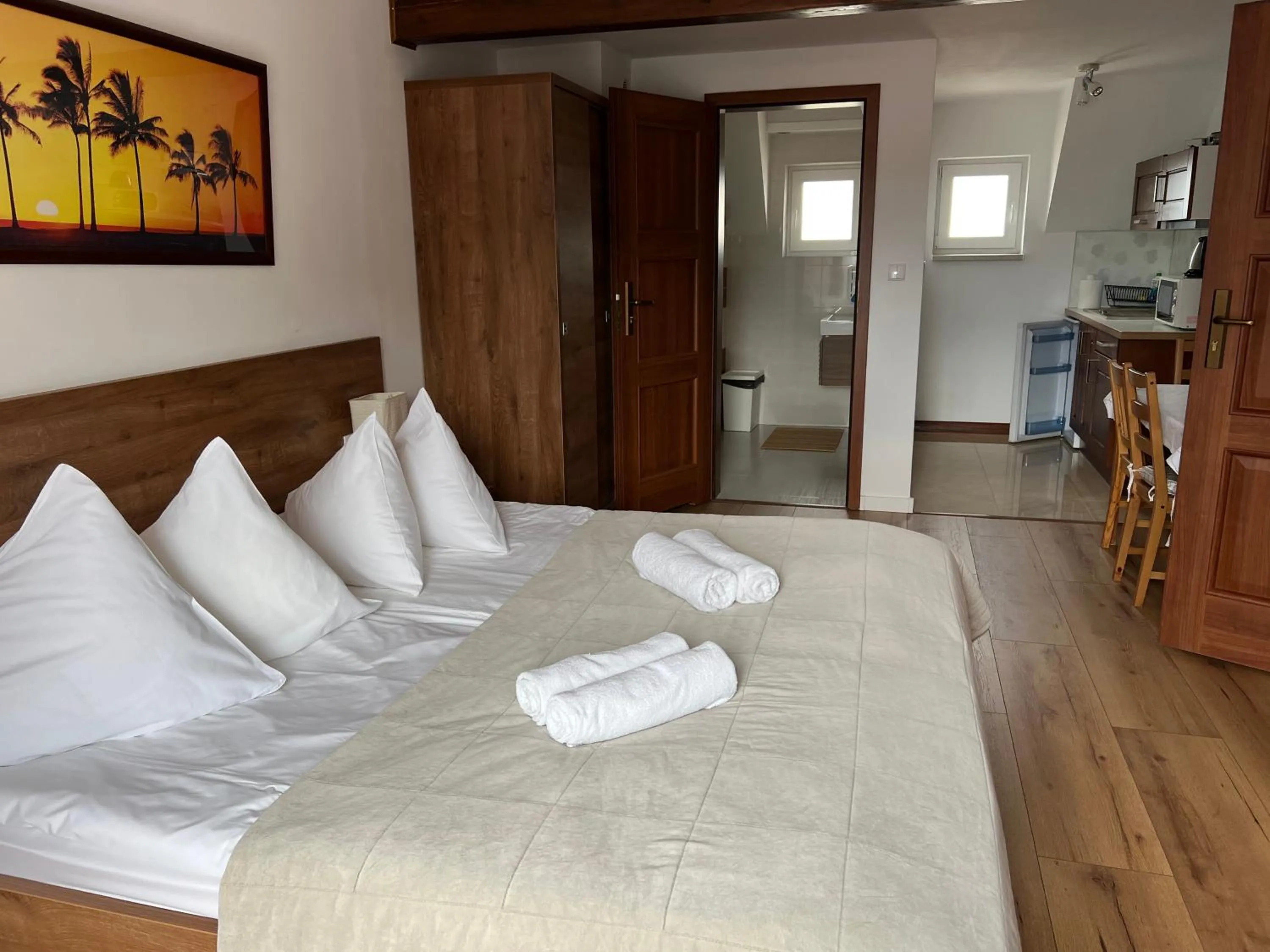 Bed in Pensjonat Relax