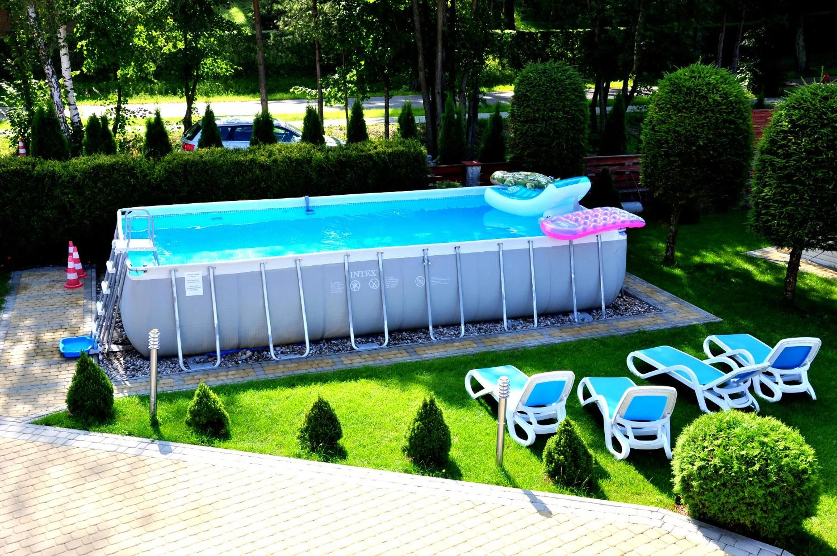 Swimming pool in Pensjonat Relax