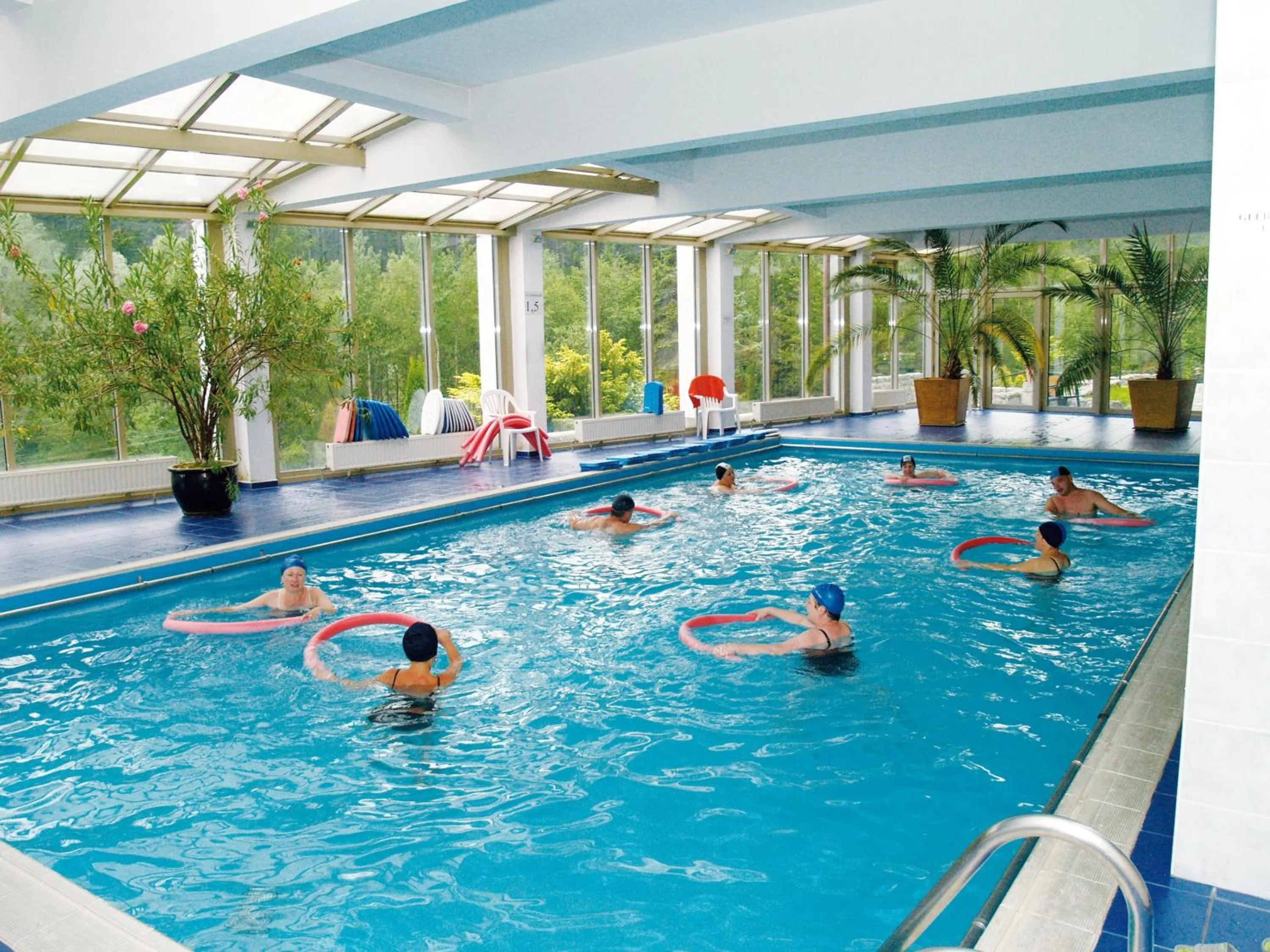 Swimming pool in Hotel***NAT Piwniczna Zdrój