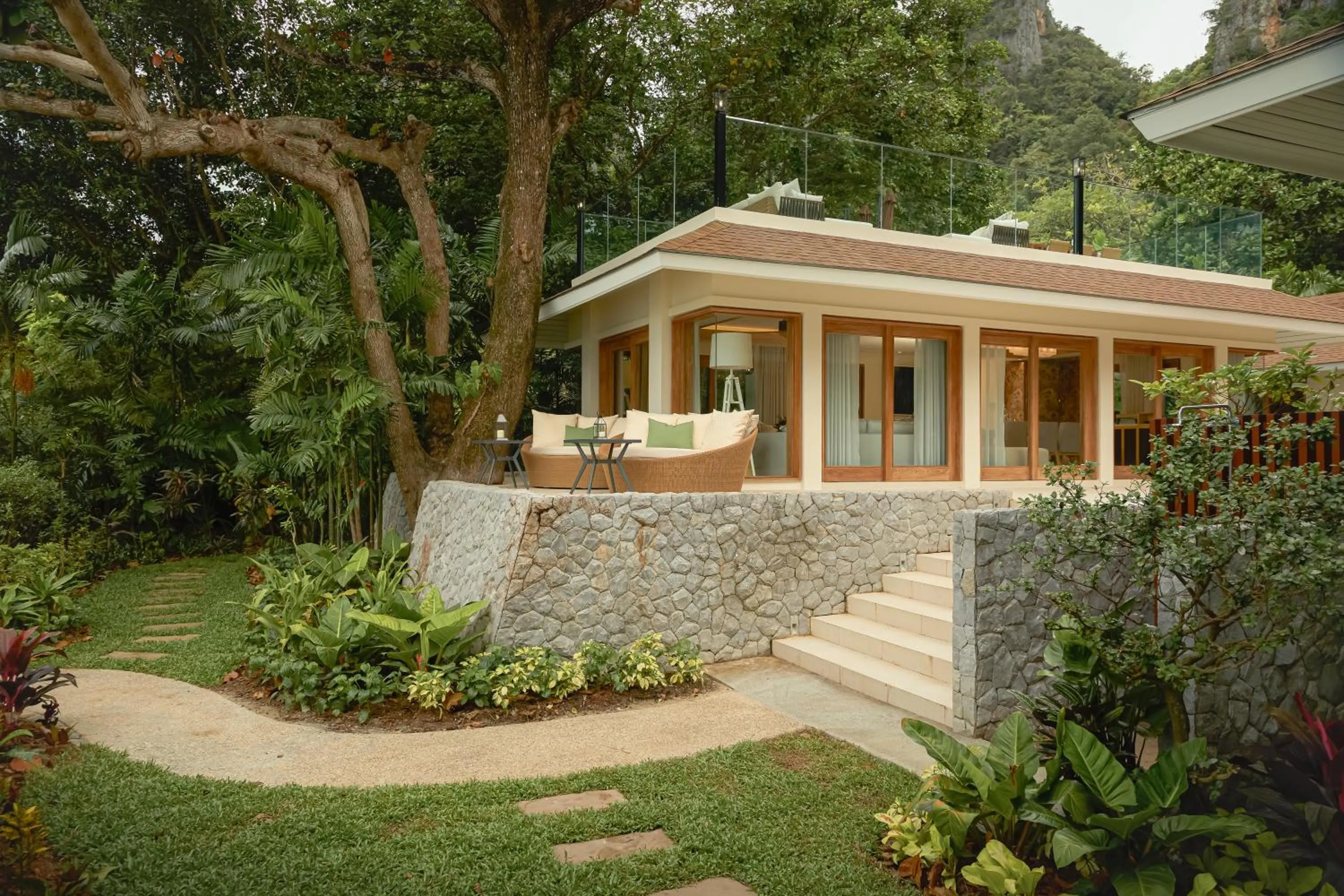 Property building in Villa Macaque and Villa Languor